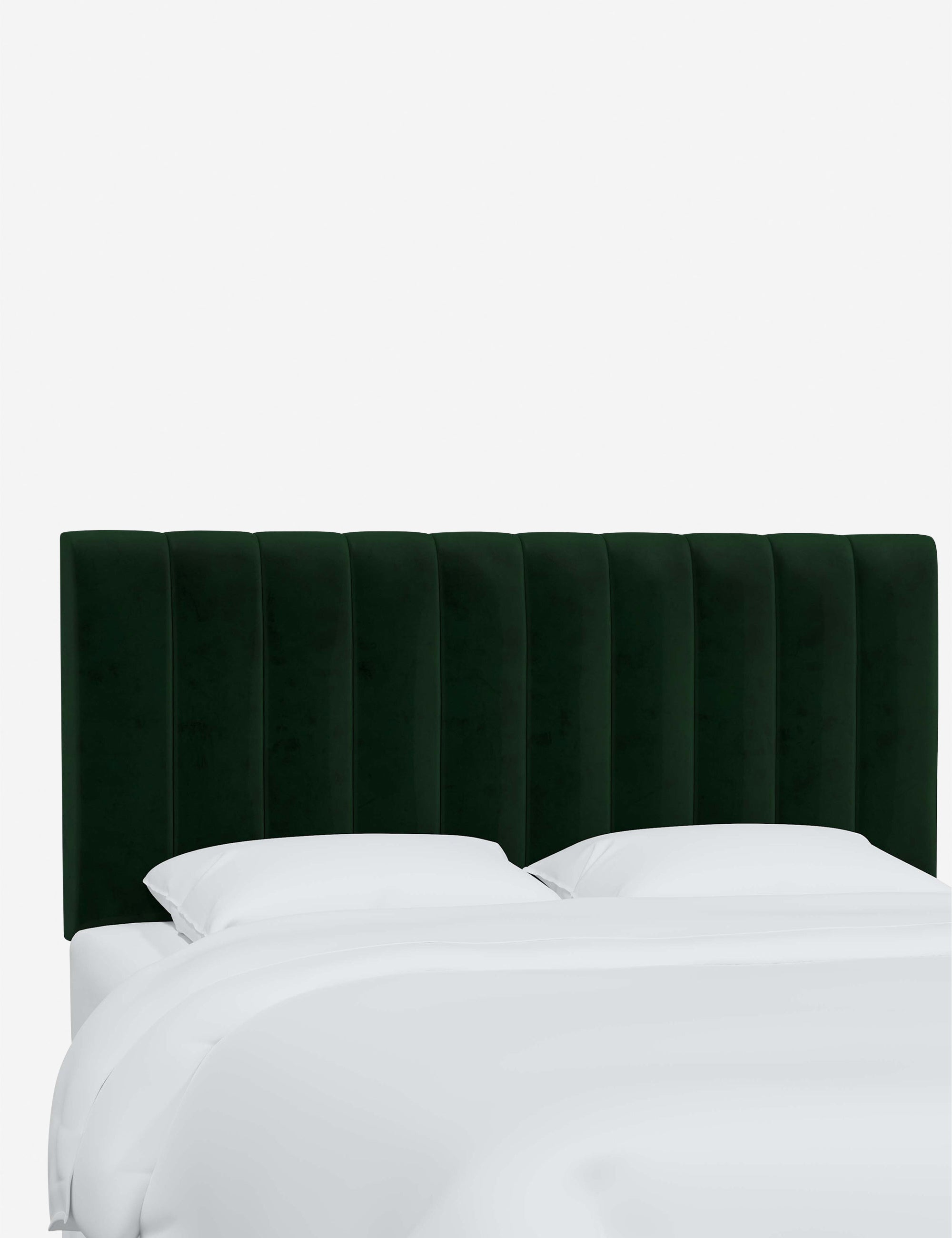 Aliyah Headboard - Emerald Velvet / Queen
