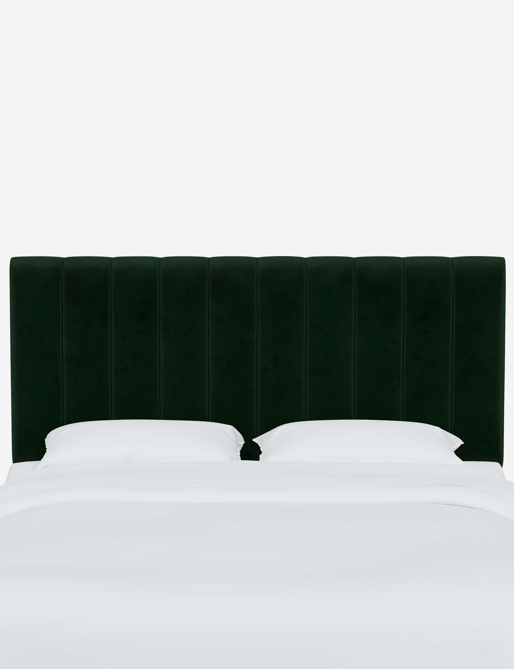 Aliyah Headboard - Emerald Velvet / Queen