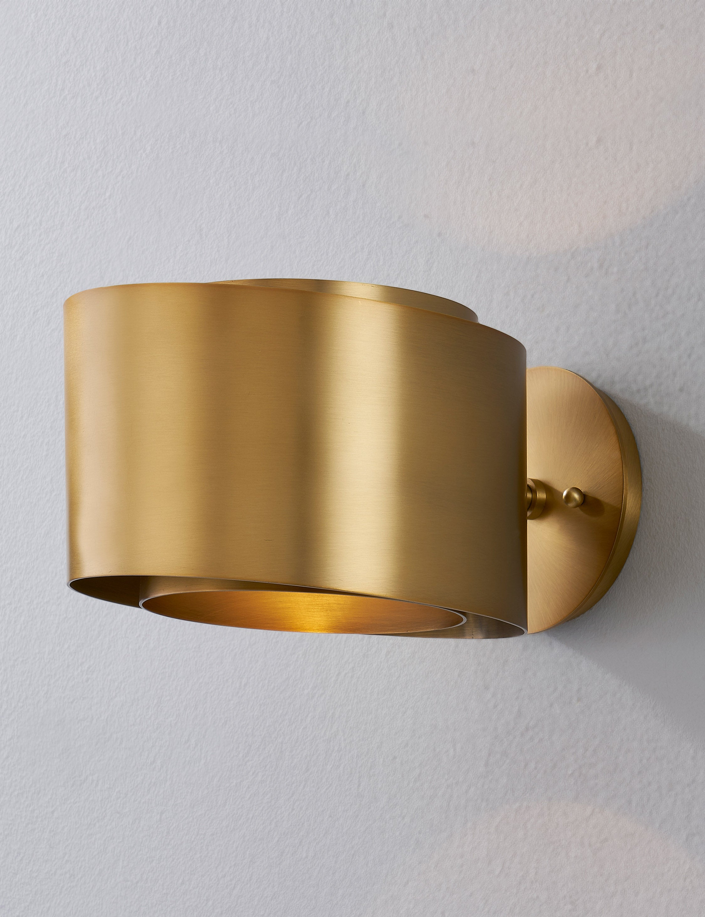Roux Sconce by Colin King x Troy Lighting - Brass