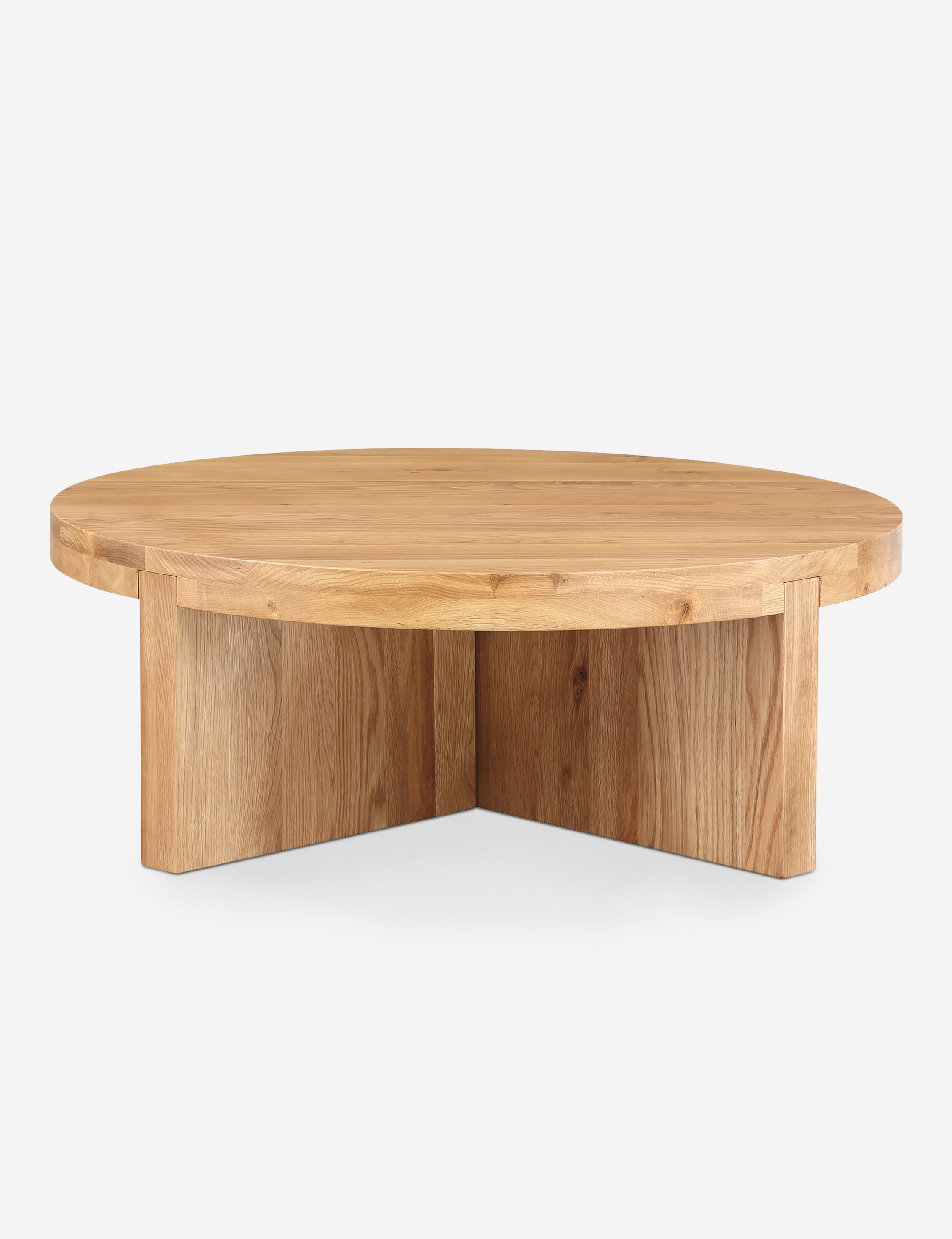 Alford Round Coffee Table - Natural