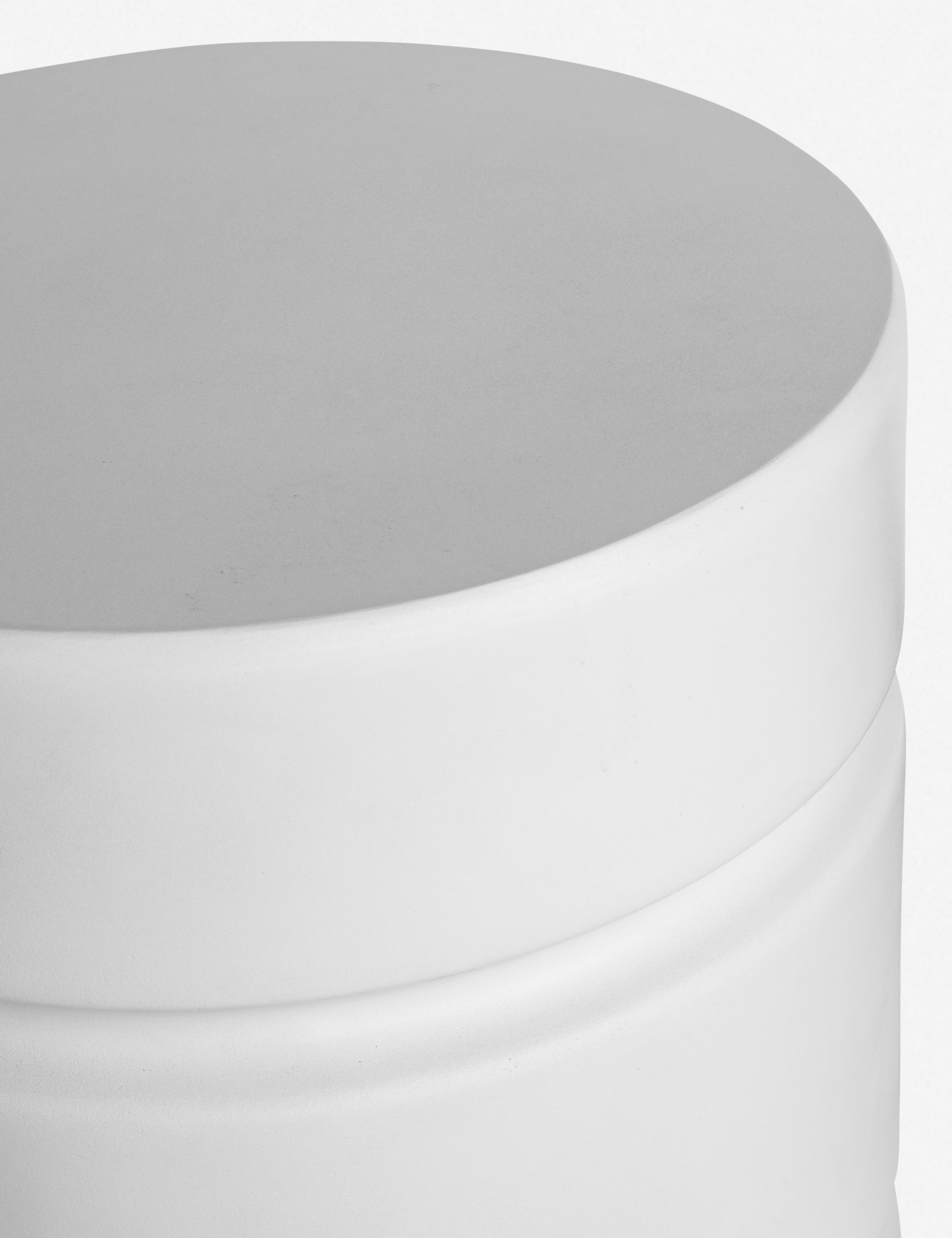 Marke Indoor / Outdoor Round Side Table - White