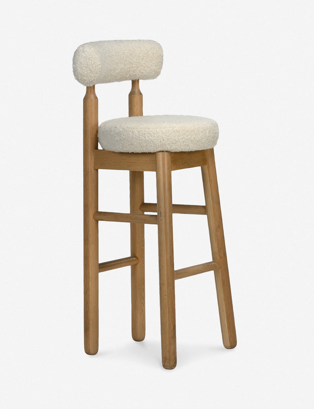 Ross Bar Stool - Natural Oak