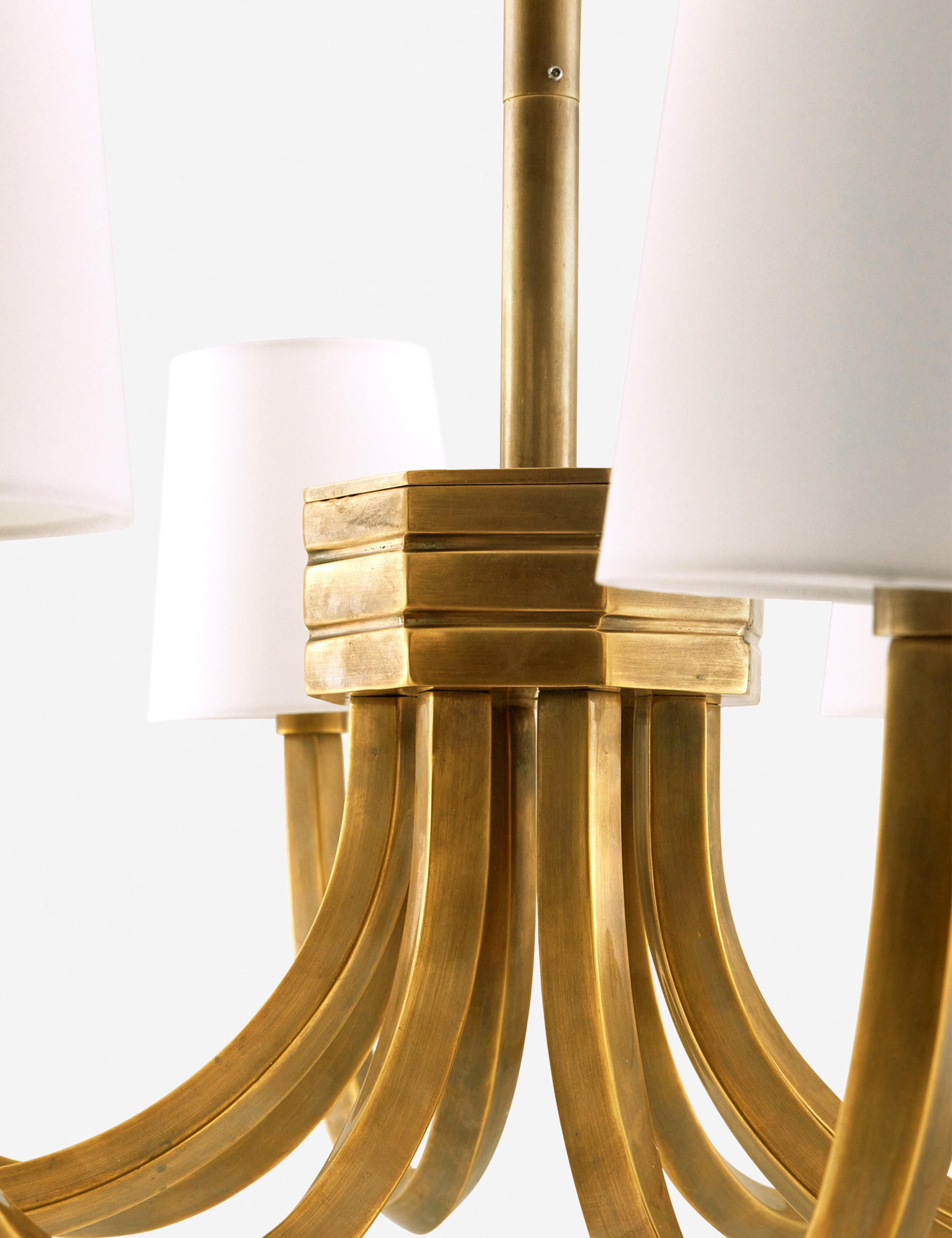 Gaetano Chandelier by Arteriors - Vintage Brass / 26.5" Dia