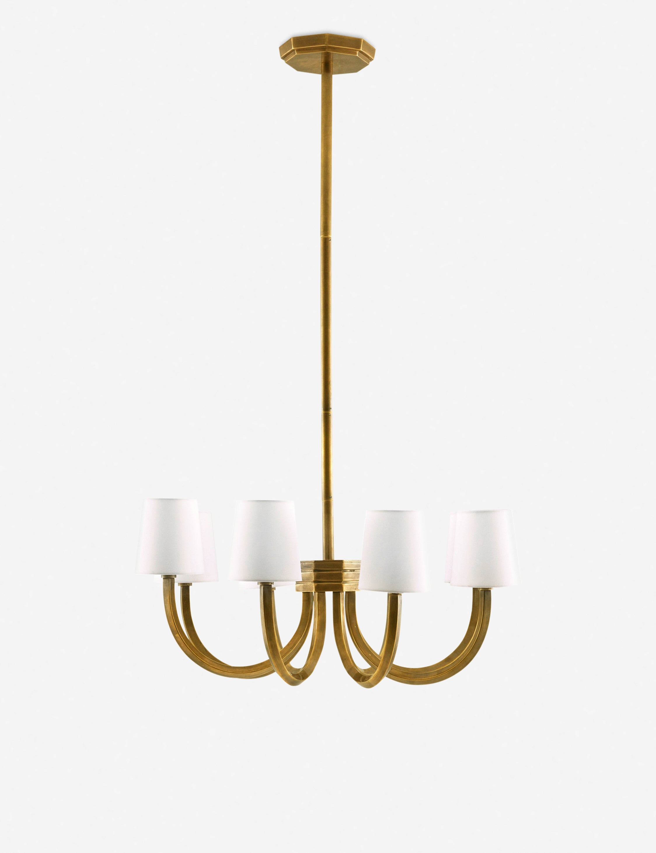 Gaetano Chandelier by Arteriors - Vintage Brass / 26.5" Dia