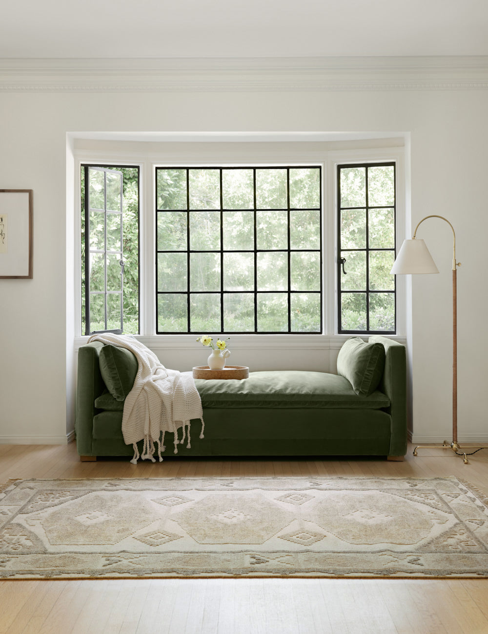 Minerva Handwoven Wool Rug - 5' x 8'