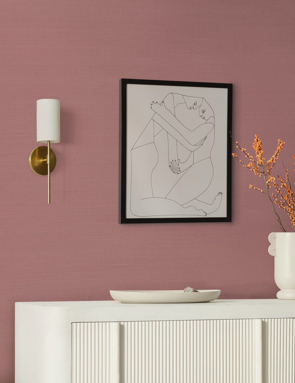 Jensine Sconce - Aged Brass