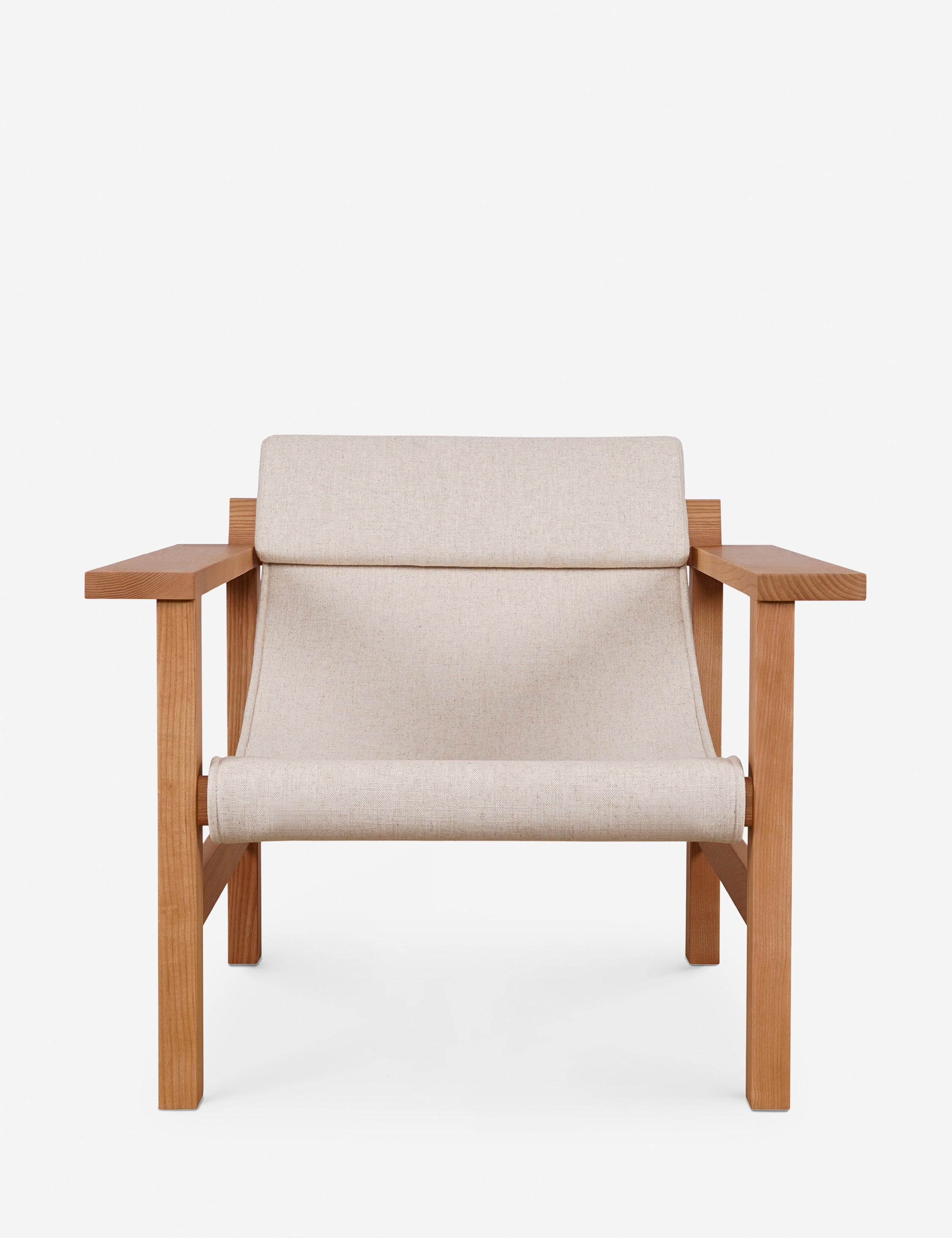 Josef Accent Chair - Natural Linen