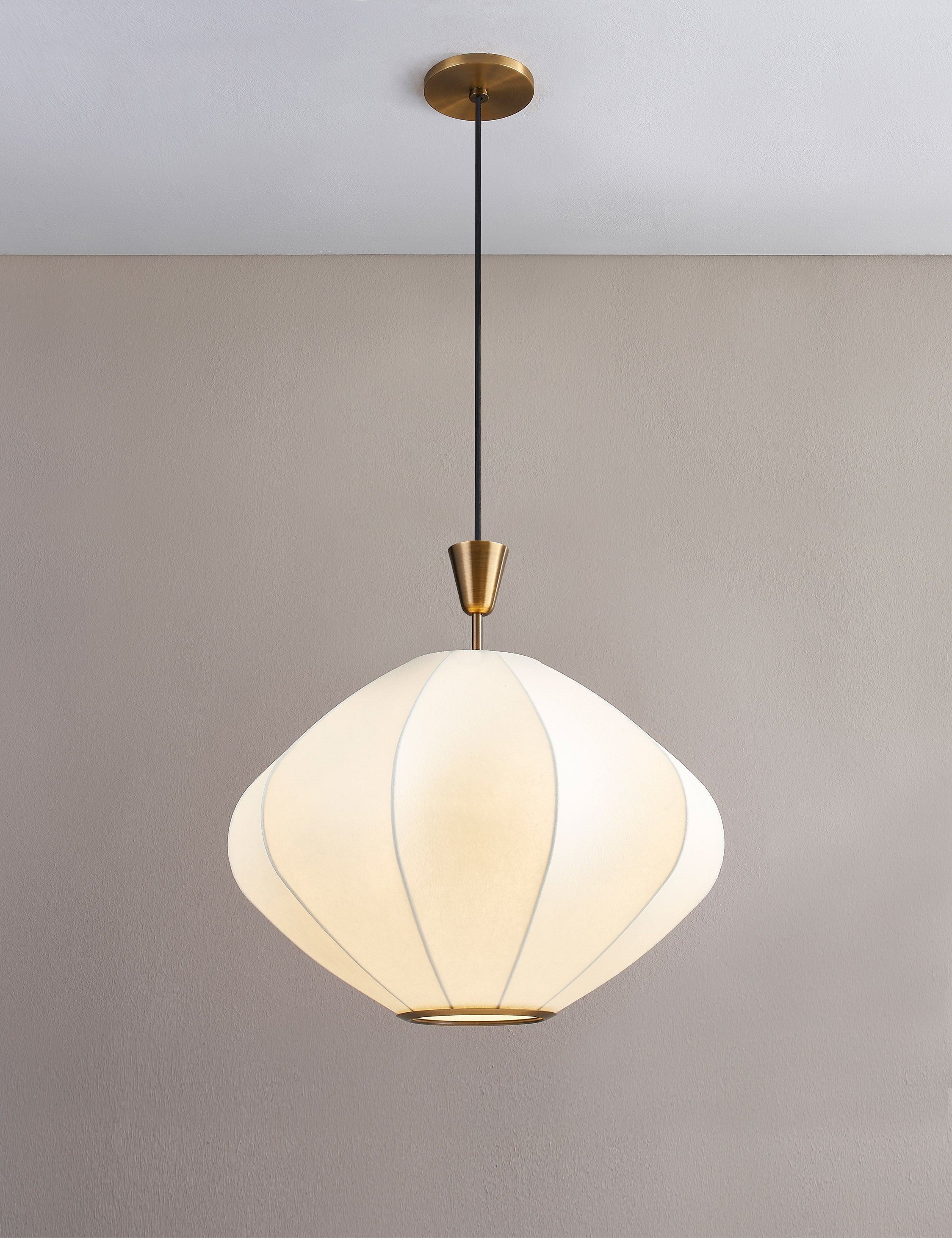 Arden Pendant Light by Colin King x Troy Lighting - White / 22" Dia