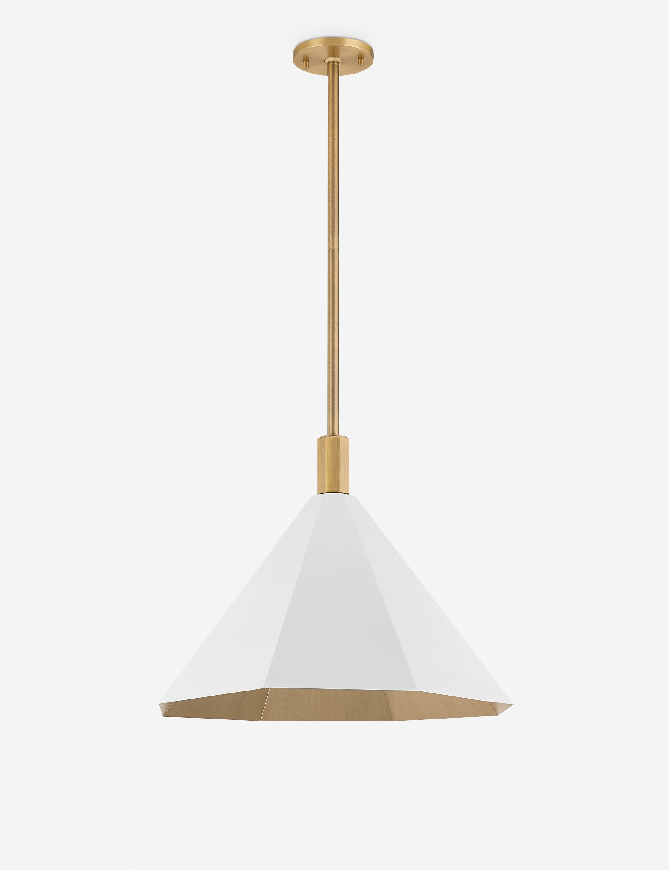 Kyomi Pendant Light - White / 22" Dia