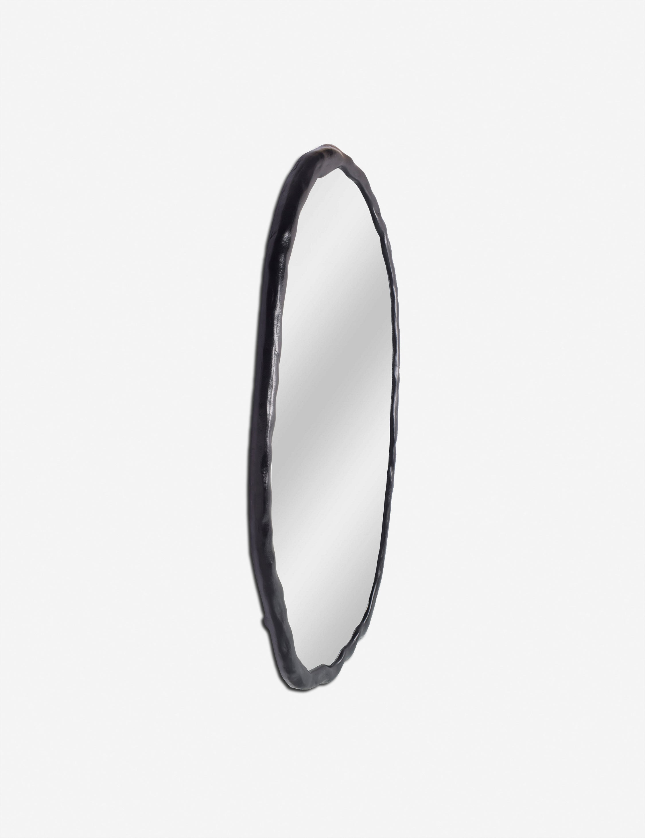 Rogelio Oval Mirror - Black