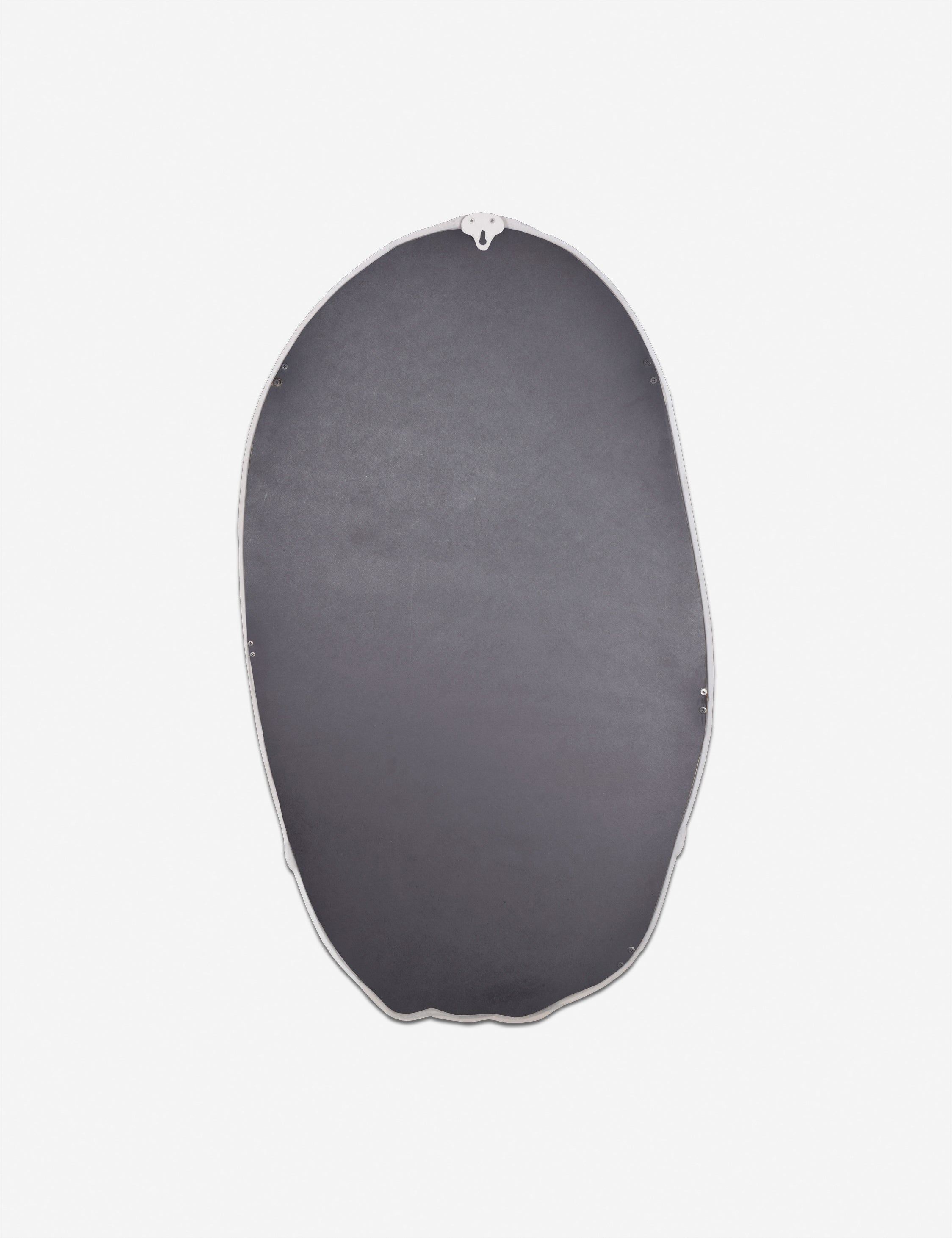 Rogelio Oval Mirror - White
