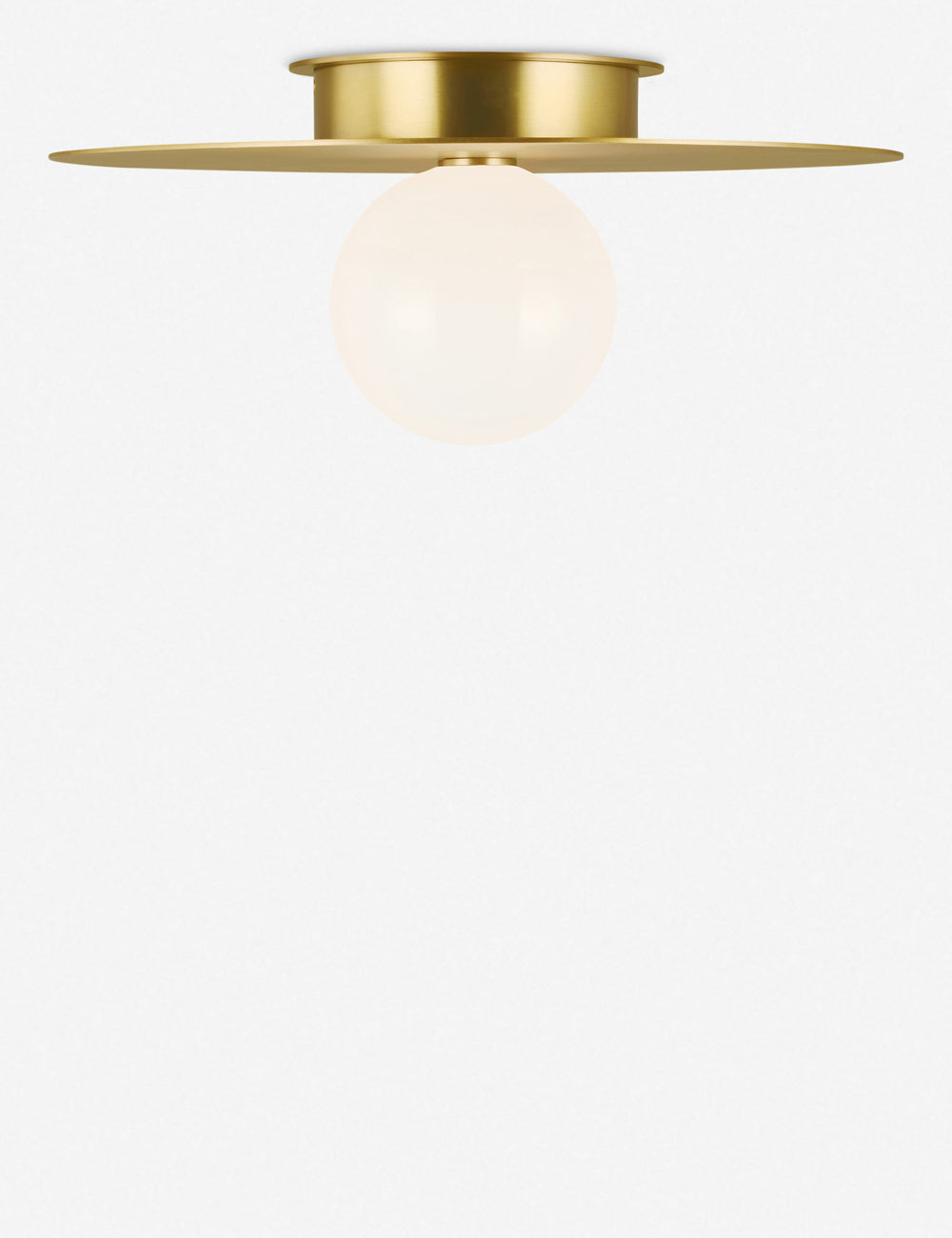 Nodes Flush Mount Light by Kelly Wearstler - Burnished Brass / 17.5"Dia
