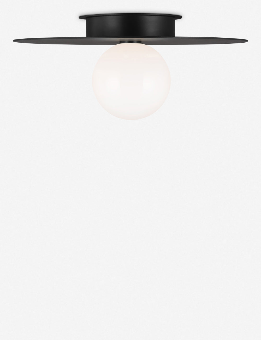 Nodes Flush Mount Light by Kelly Wearstler - Black / 17.5"Dia