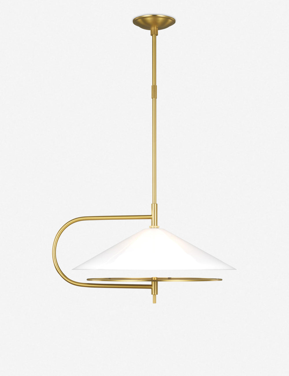 Gesture Pendant by Kelly Wearstler - Burnished Brass