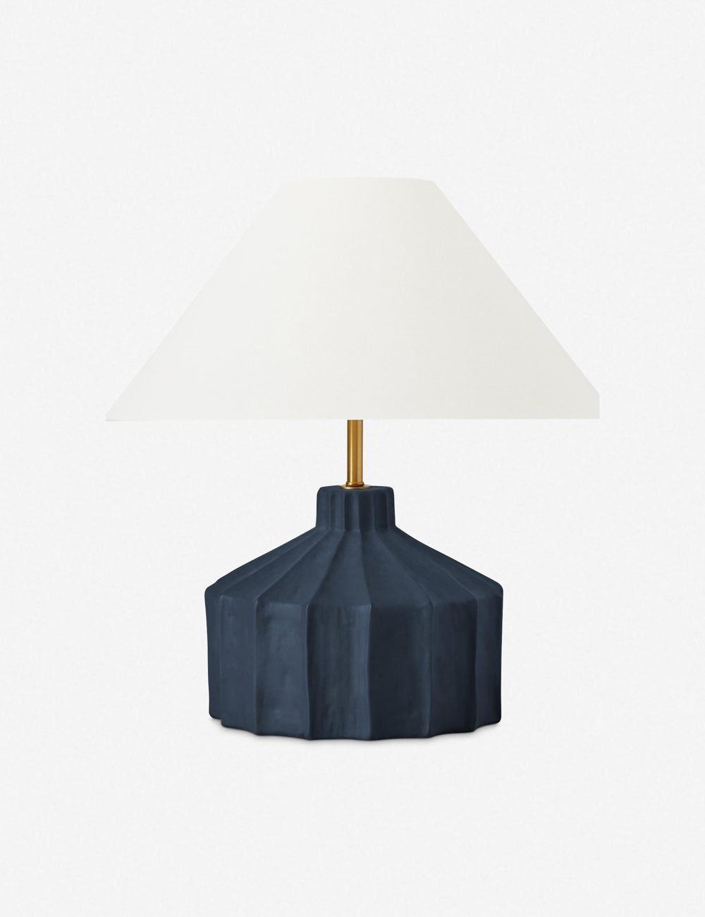 Veneto Table Lamp by Kelly Wearstler - Matte Blue Wash / Medium