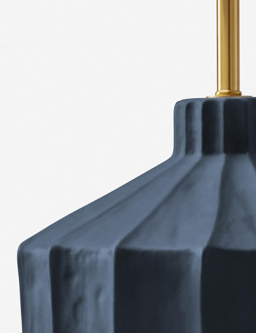 Veneto Table Lamp by Kelly Wearstler - Matte Blue Wash / Medium