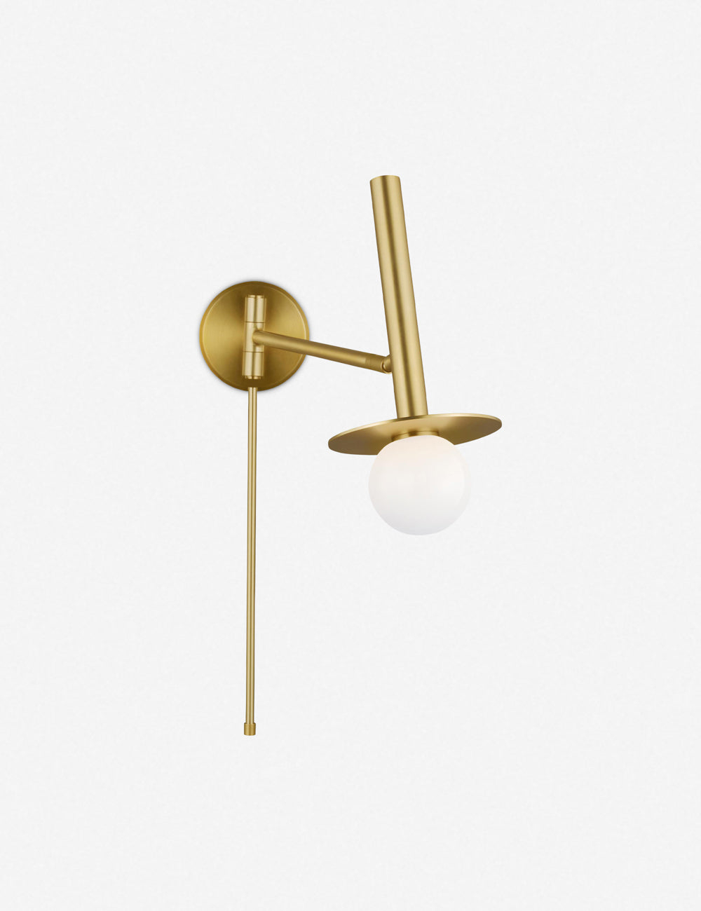 Nodes Pivot Sconce by Kelly Wearstler - Burnished Brass