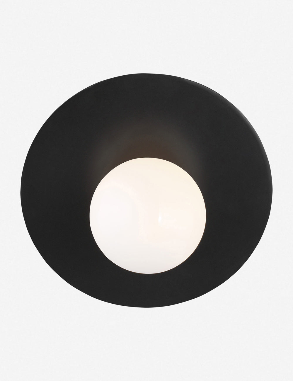 Nodes Large Angled Sconce by Kelly Wearstler - Black