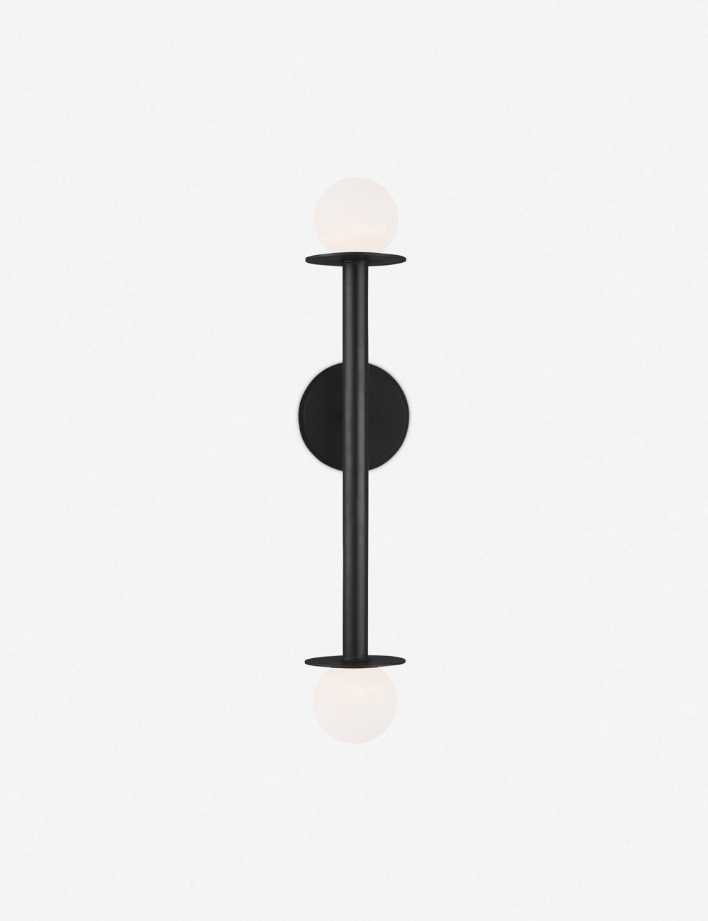 Nodes Double Sconce by Kelly Wearstler - Black