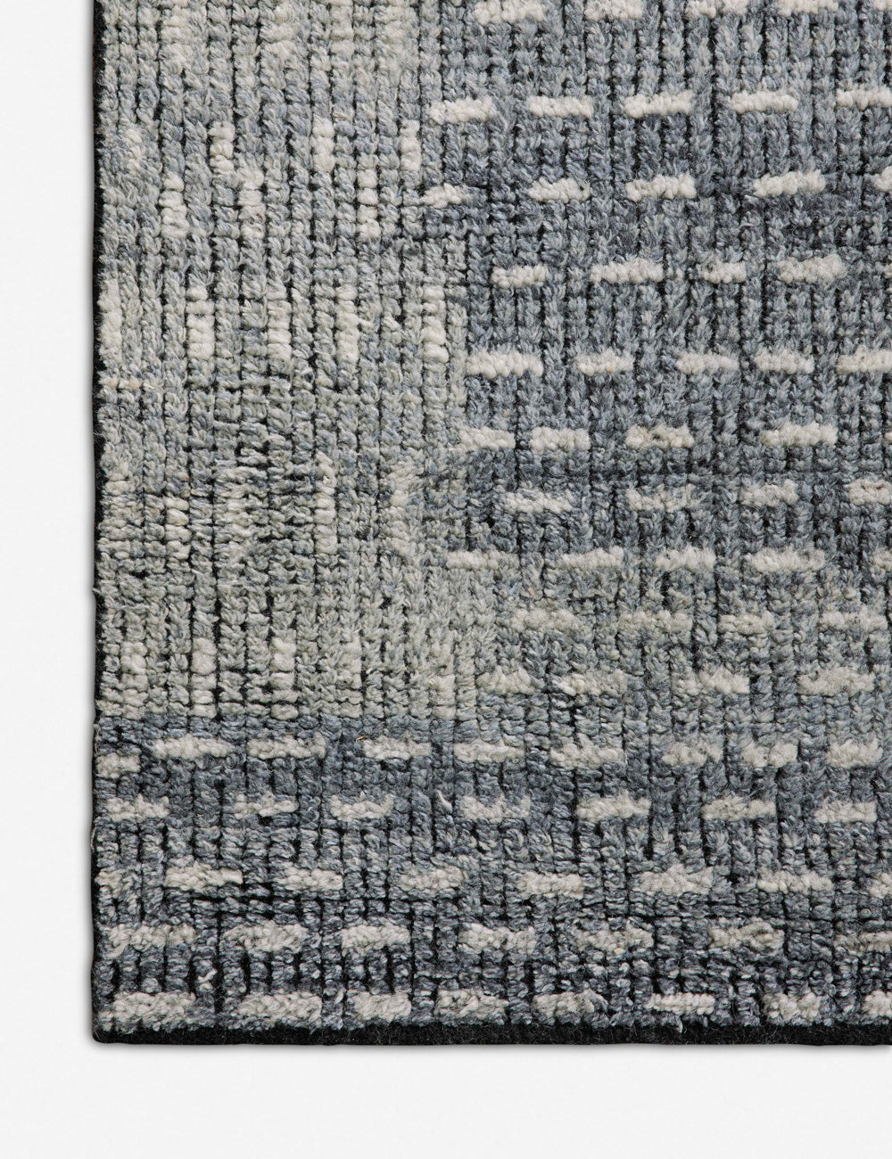 Gwyneth Hand-Knotted Wool Rug by Amber Lewis x Loloi - Denim and Sky / 6' x 9'