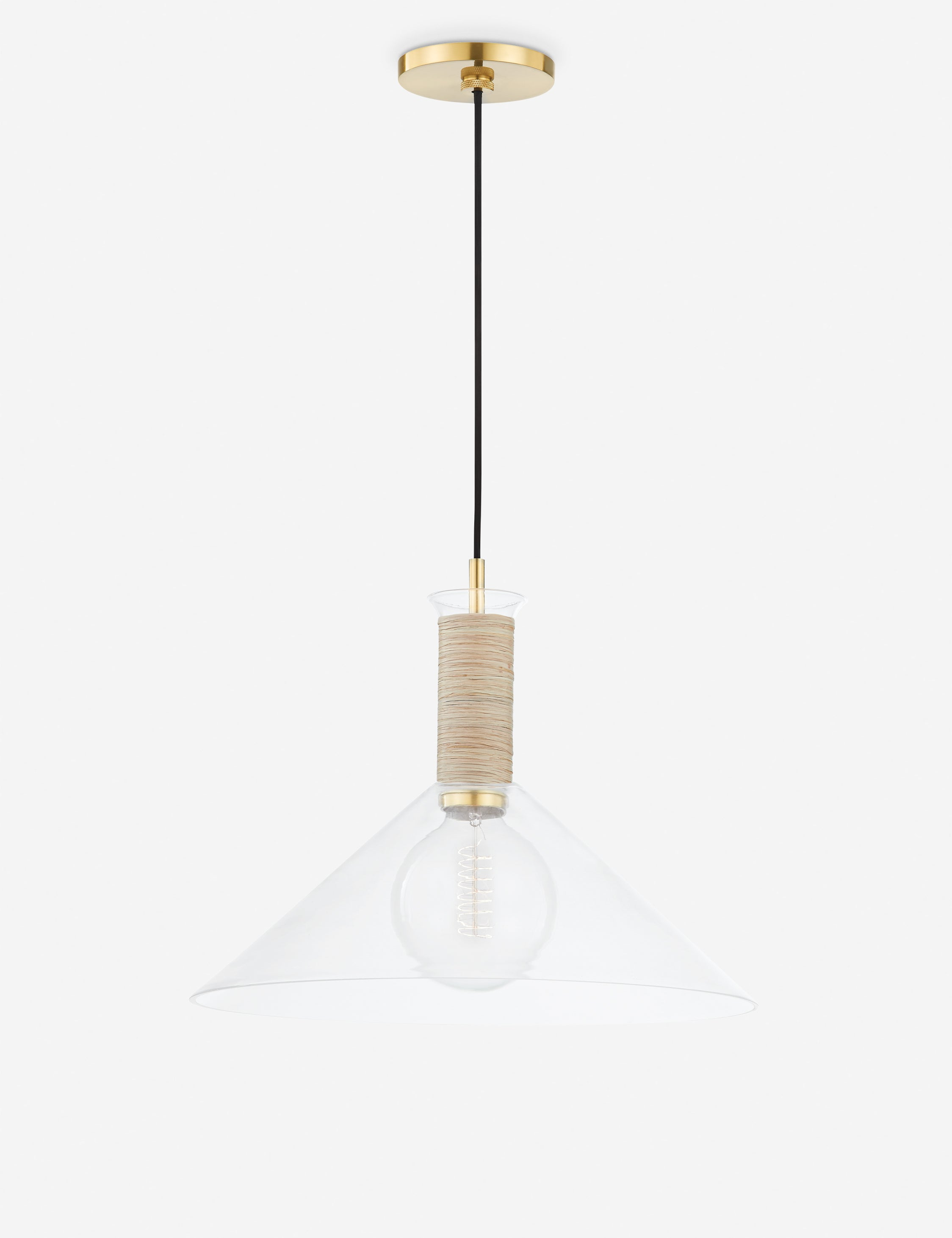 Novi Pendant Light - Natural / 16"Dia