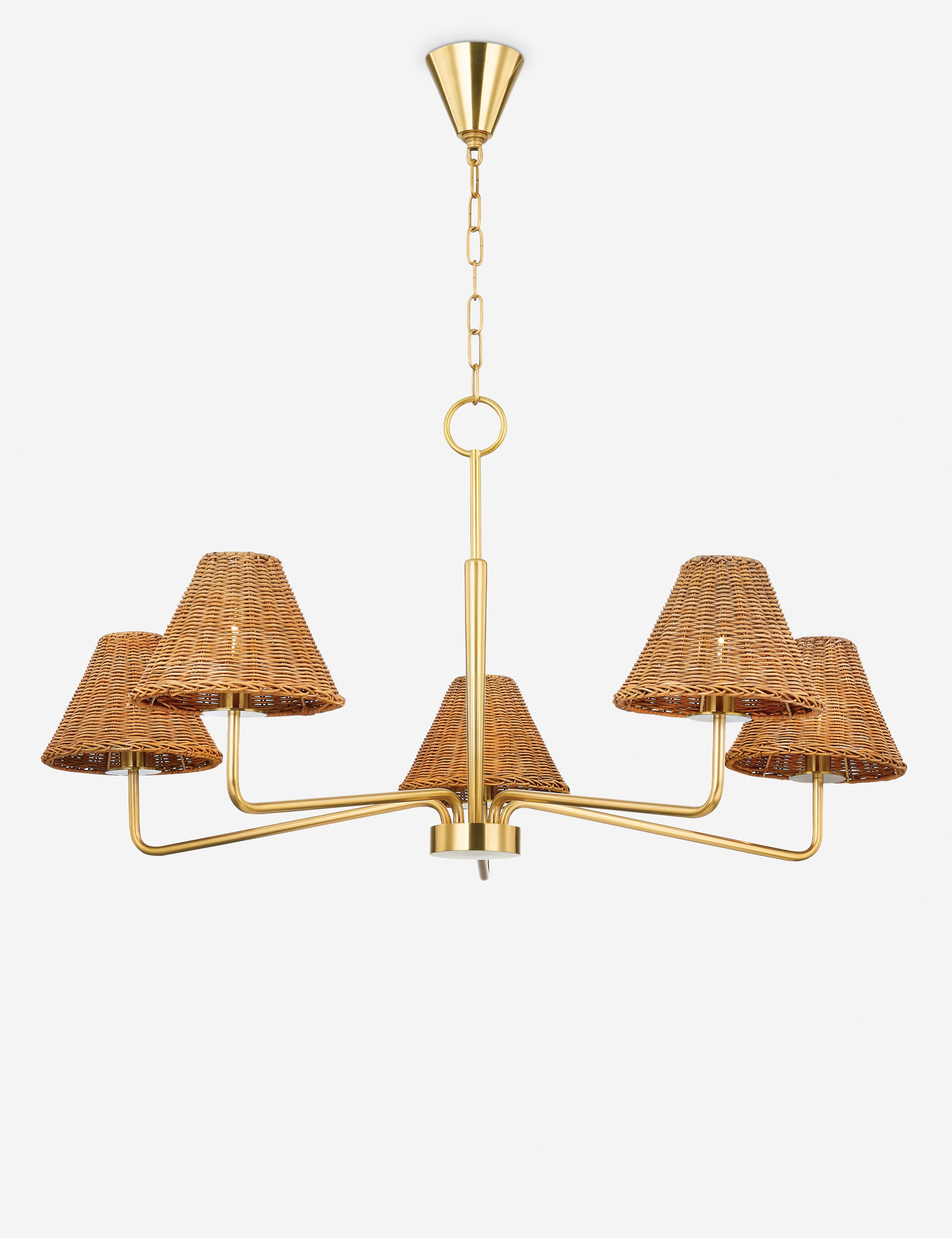 Teressa Chandelier - Antique Brass / 40" Dia
