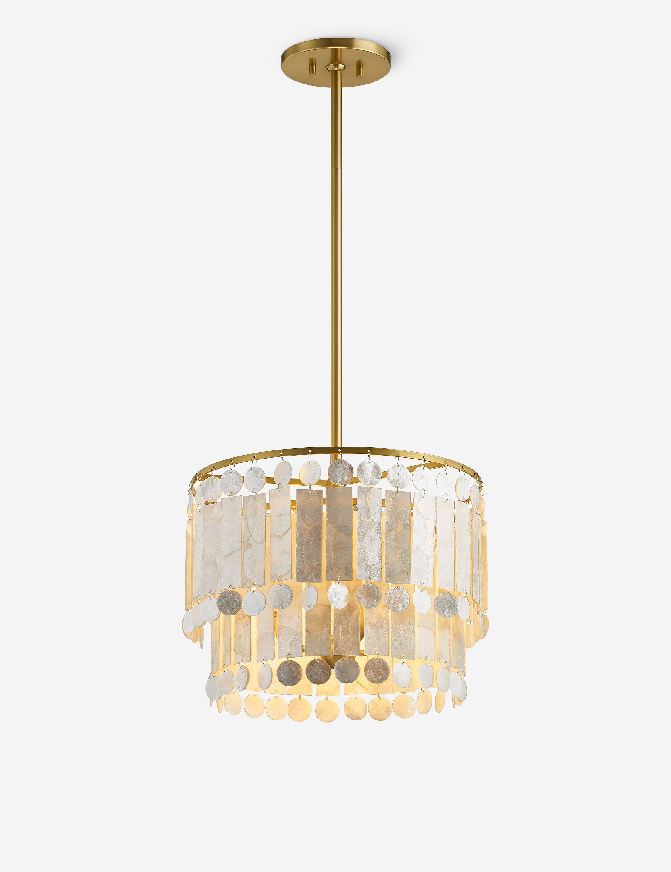 Coretta Chandelier - Natural / 16"