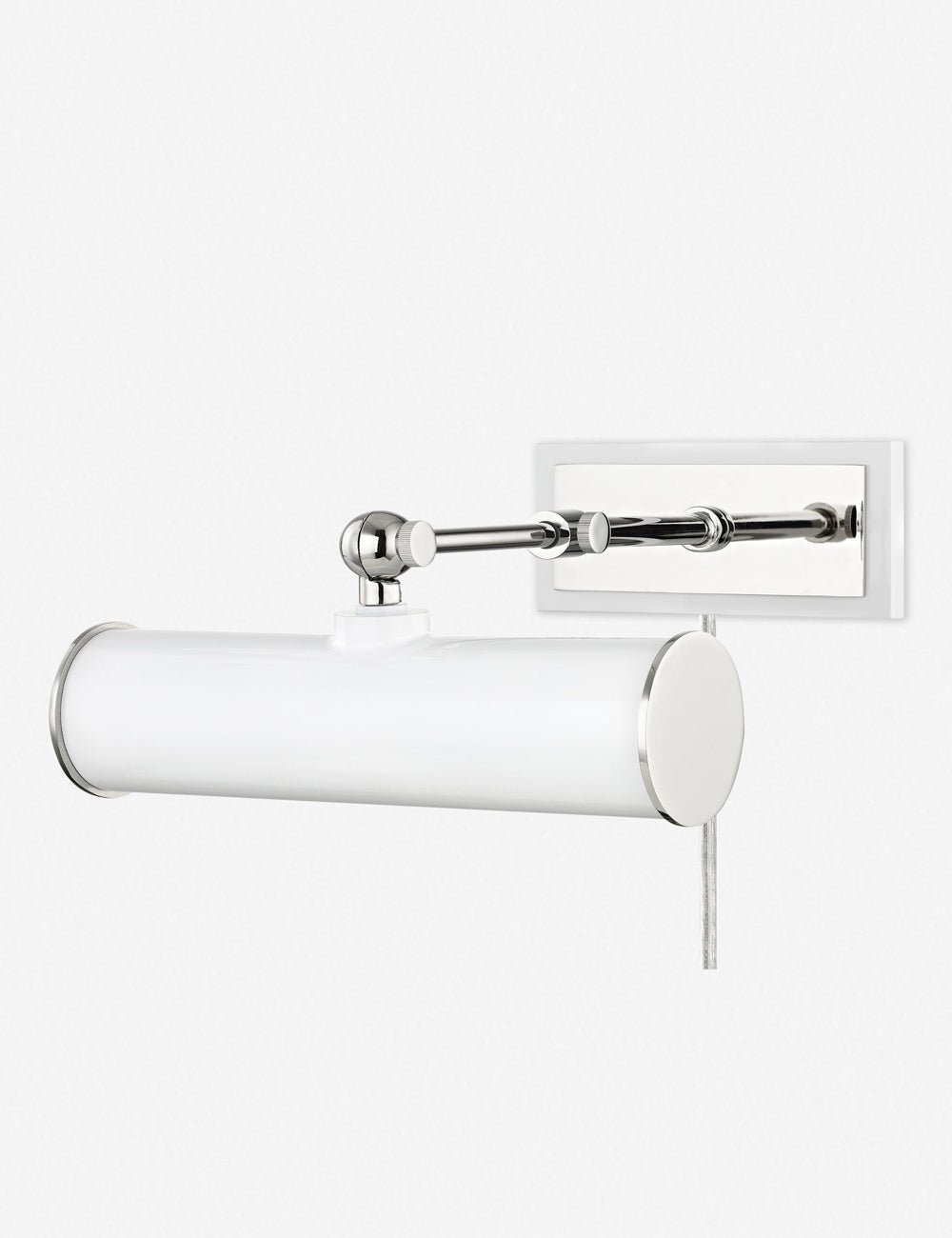 Acosta Picture Light - White and Polished Nickel / 1 Light