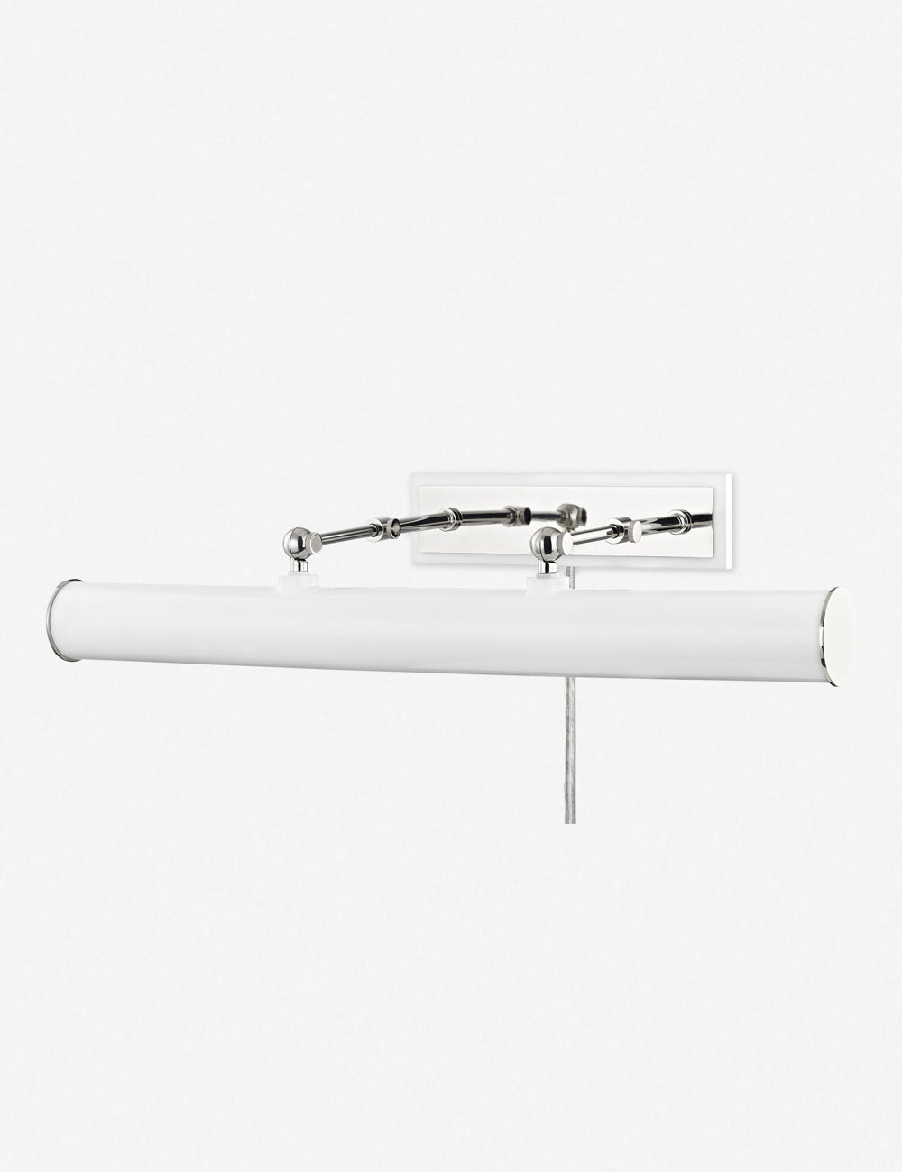 Acosta Picture Light - White and Polished Nickel / 3 Light