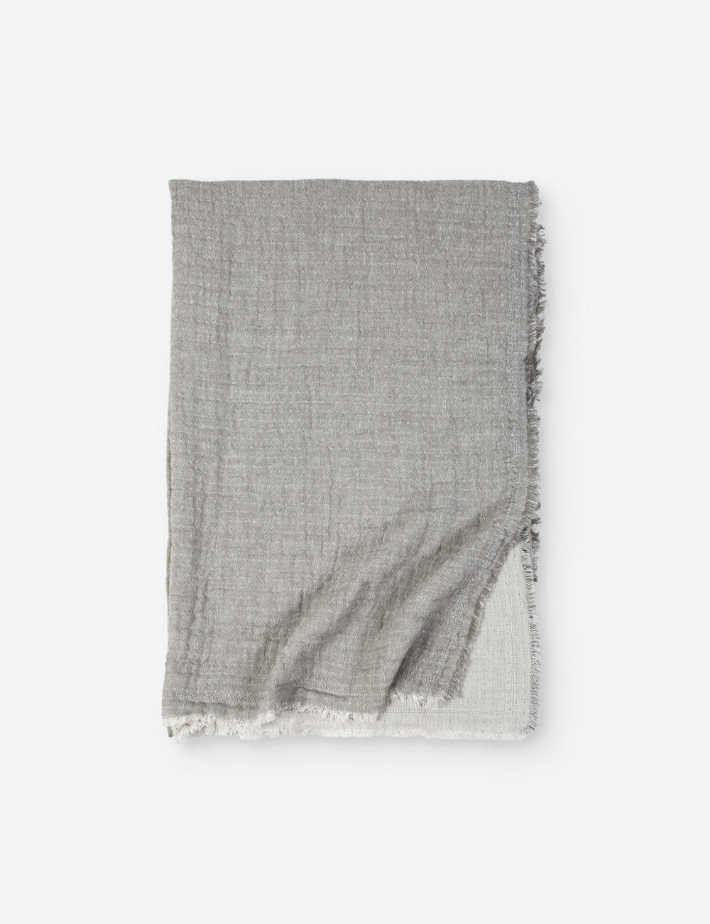 Hermosa Oversized Throw by Pom Pom At Home - Light Gray