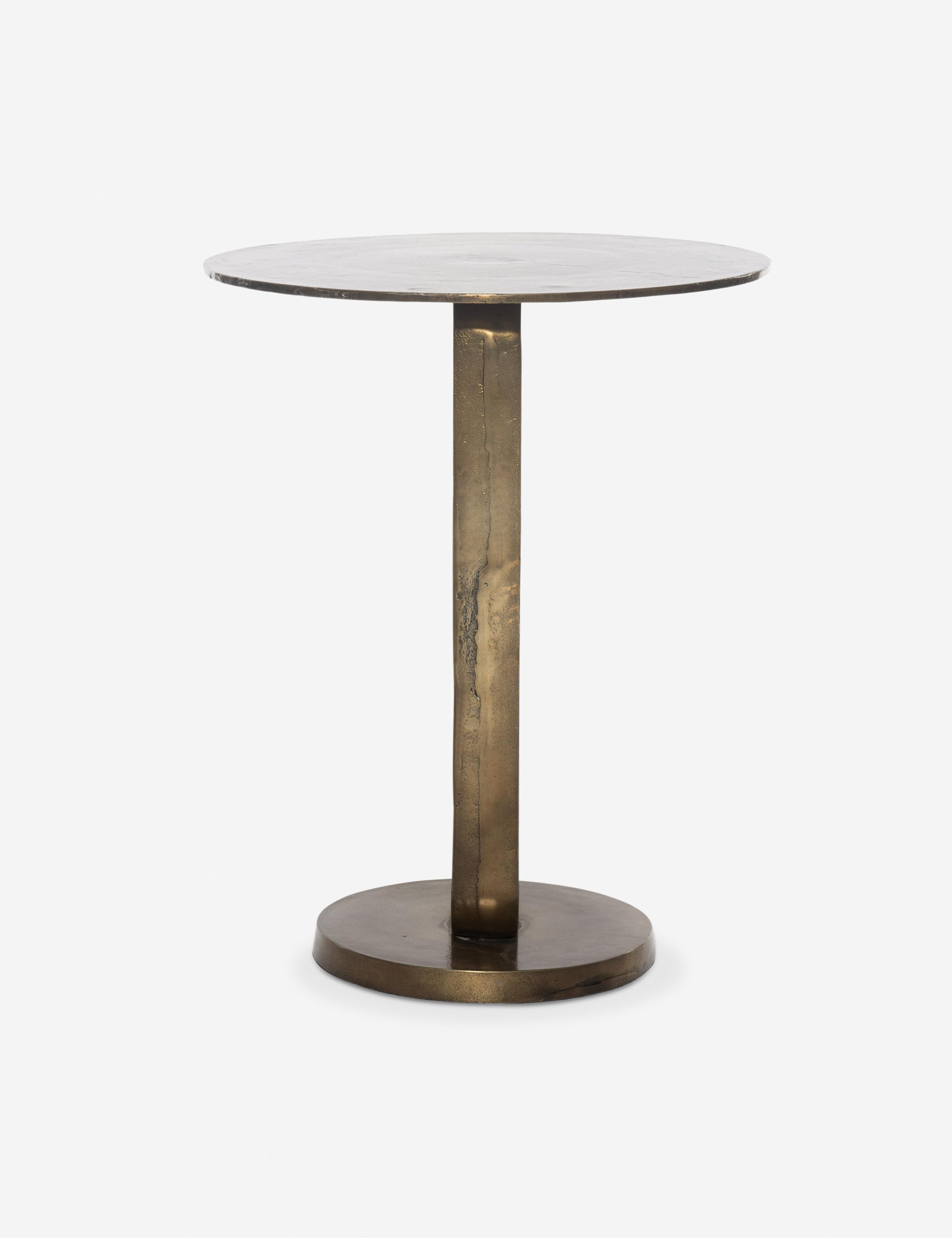 Alethea Indoor / Outdoor Side Table - Aged Bronze