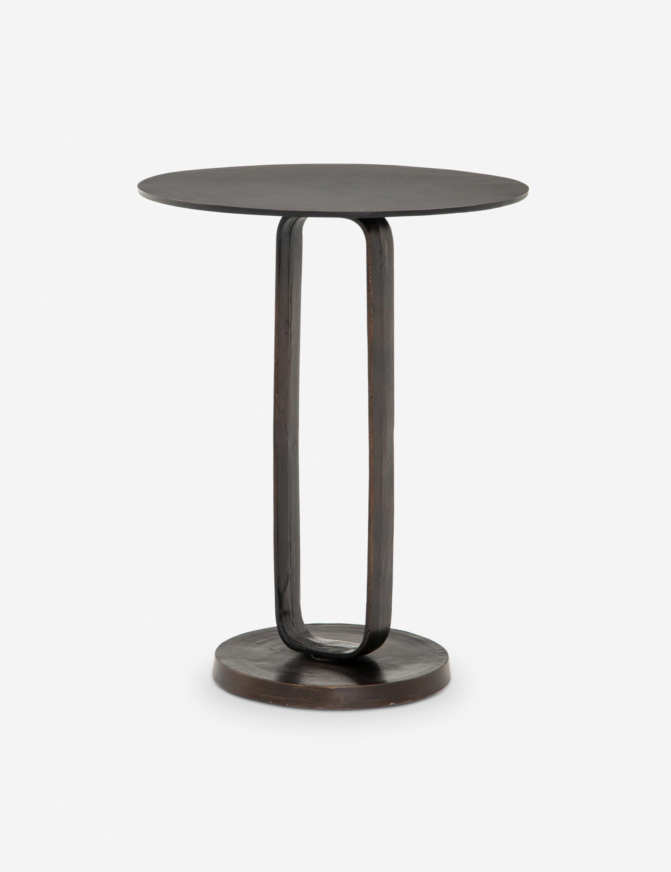 Alethea Indoor / Outdoor Side Table - Antique Rust