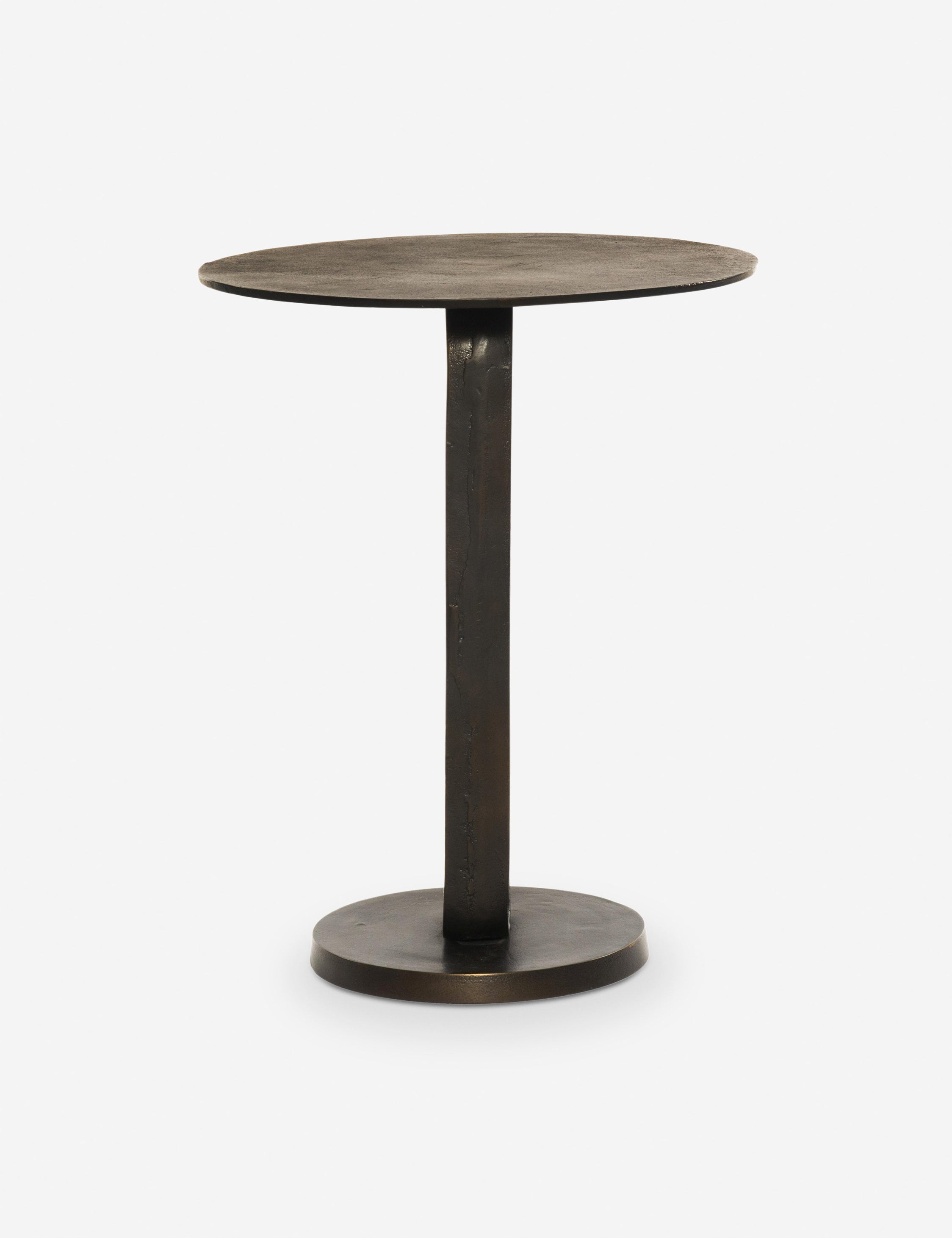 Alethea Indoor / Outdoor Side Table - Antique Rust