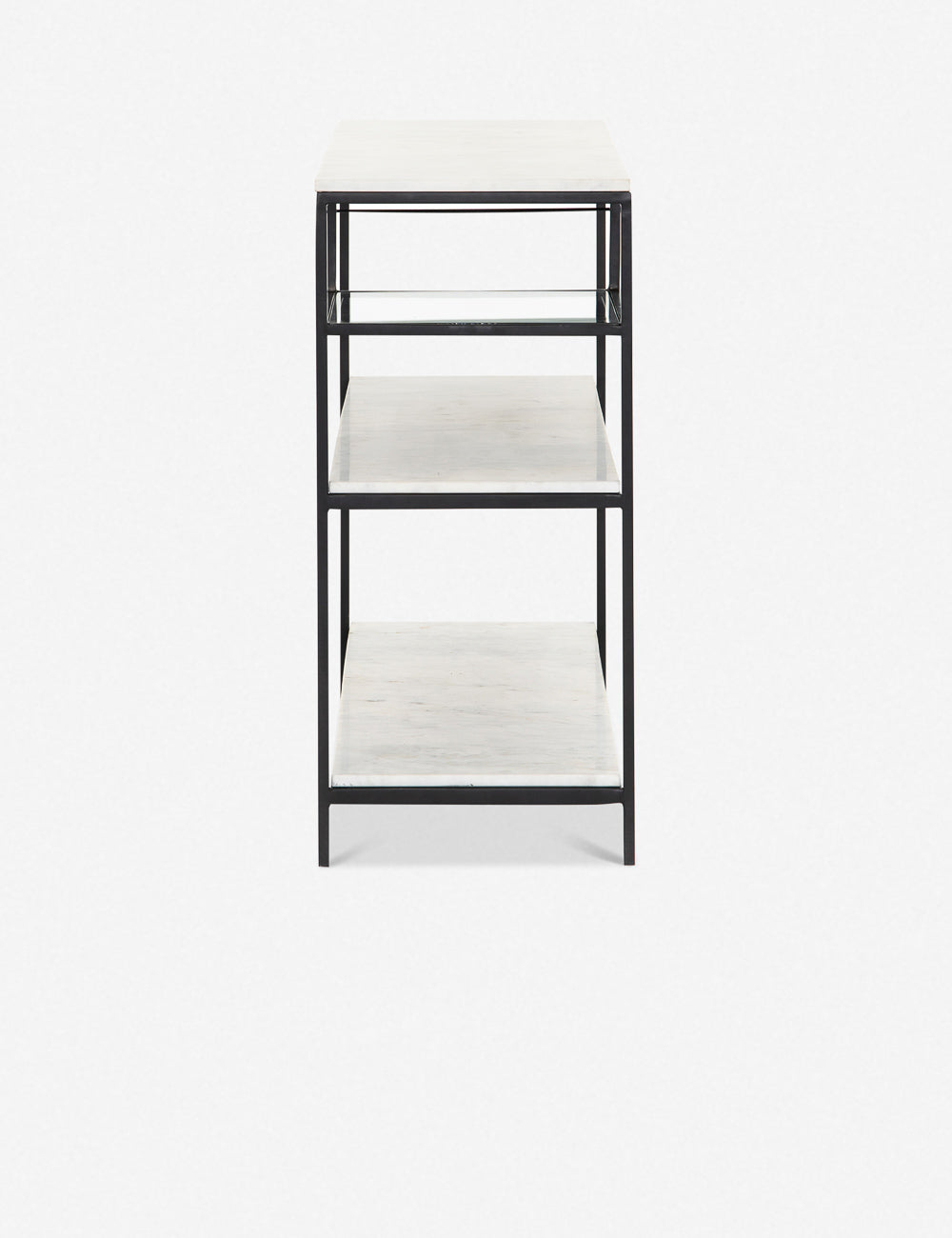 Walt Bar Console Table - Black/White