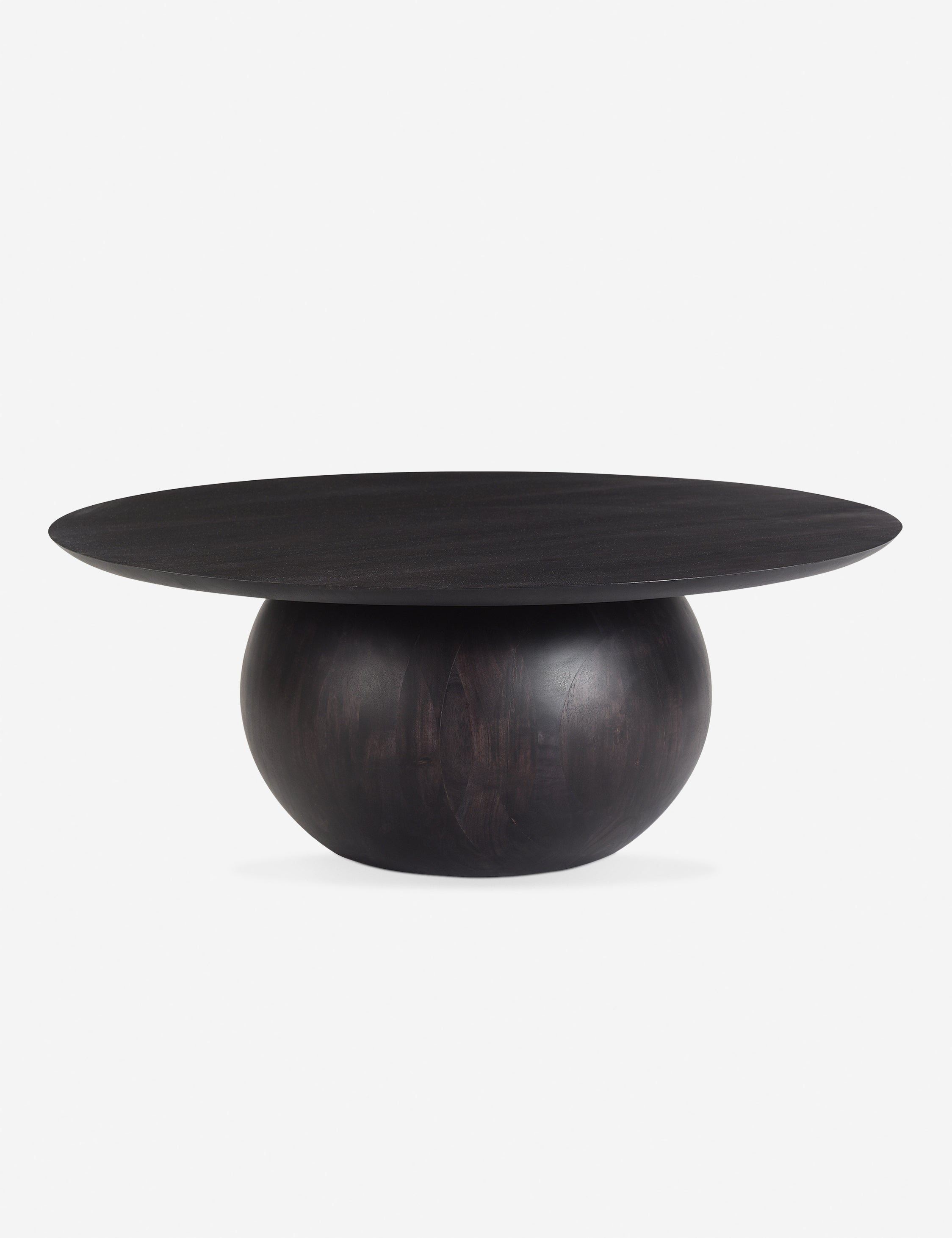 Jace Round Coffee Table - Black / 35"