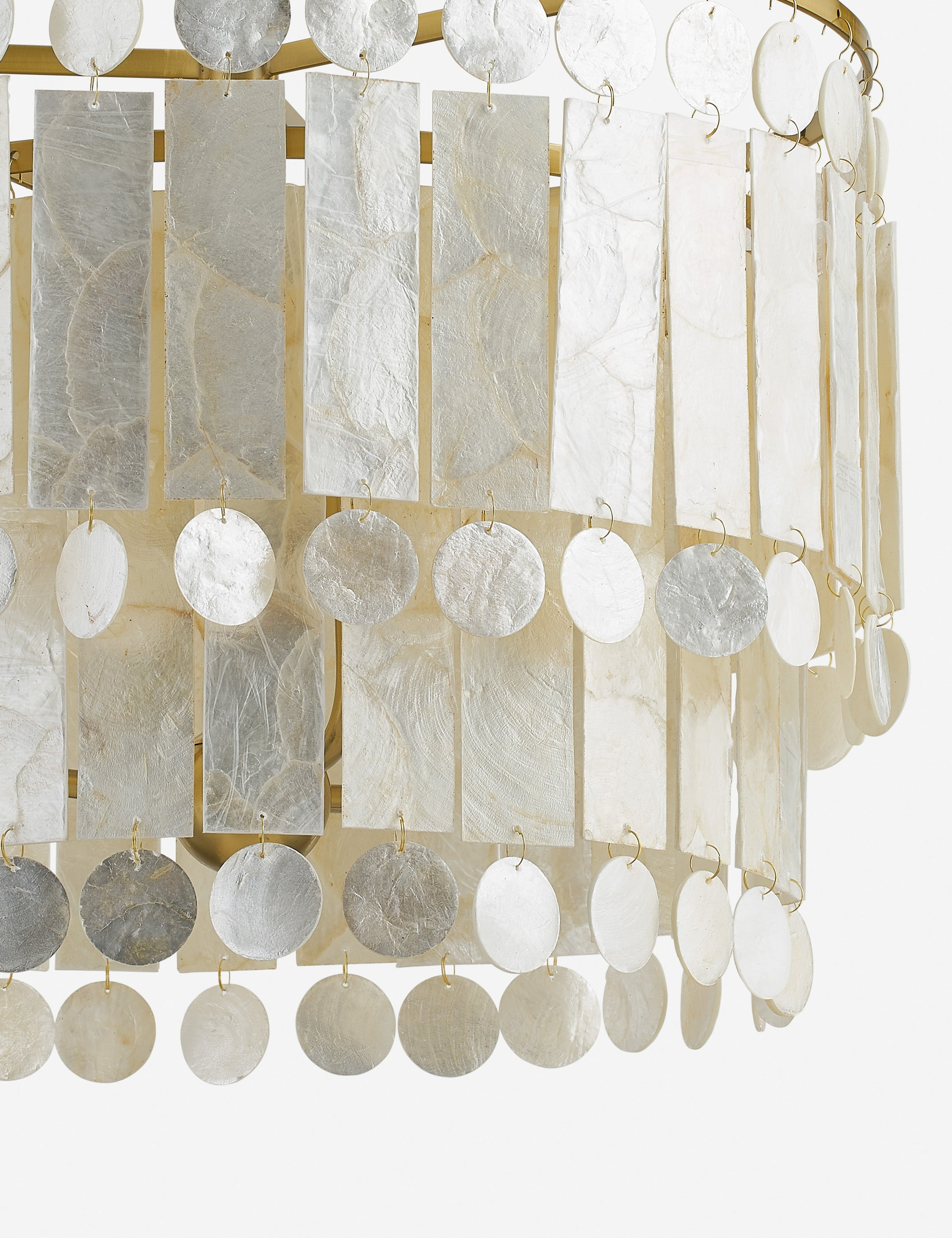 Coretta Chandelier - Natural / 16"