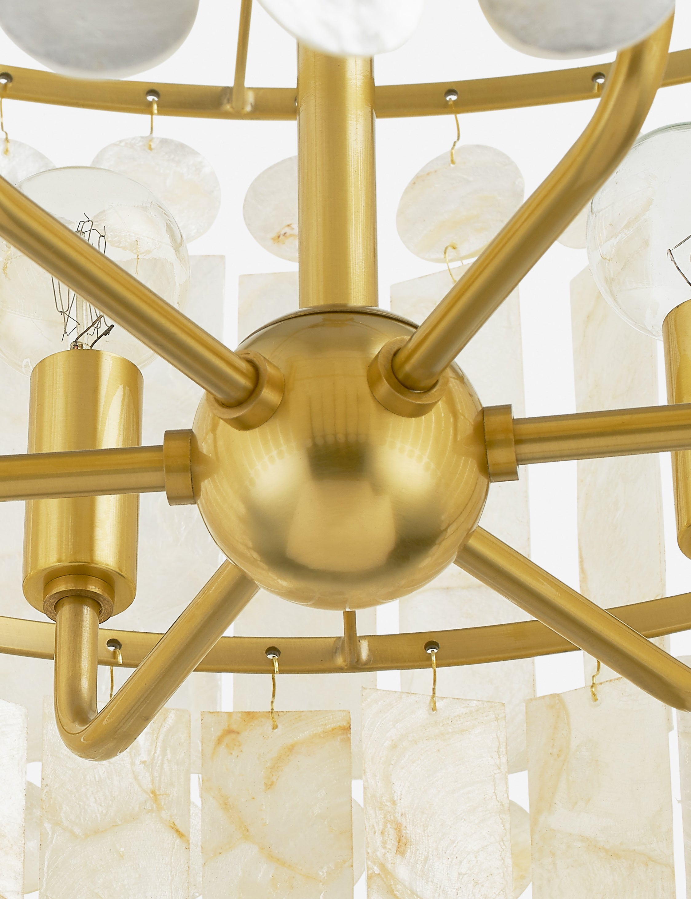 Coretta Chandelier - Natural / 24"