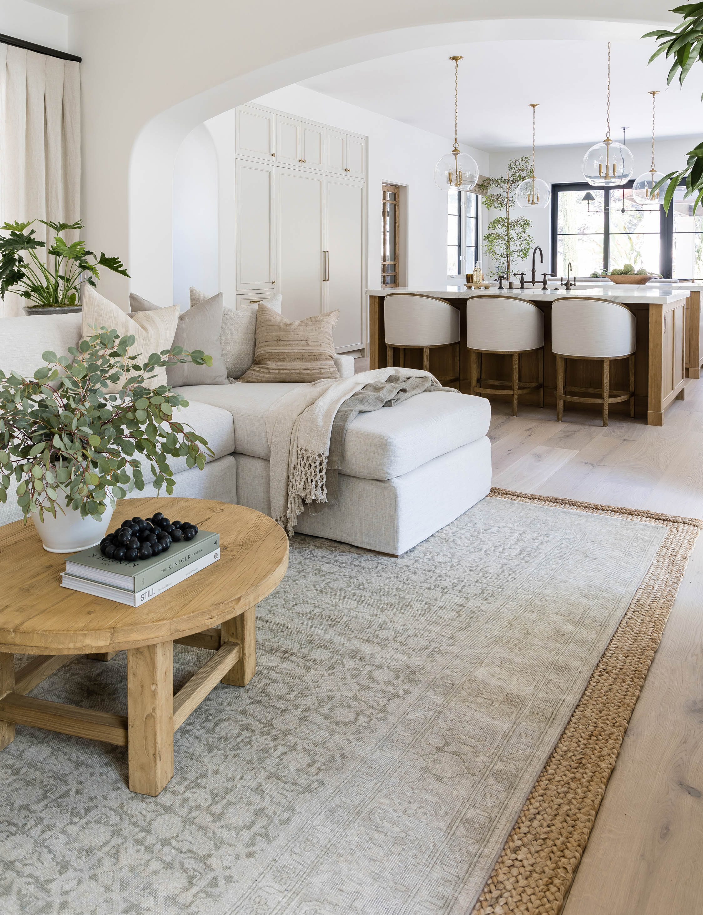 Menorca Hand-Knotted Wool Rug by Pure Salt x Momeni - Green / 9' x 12'