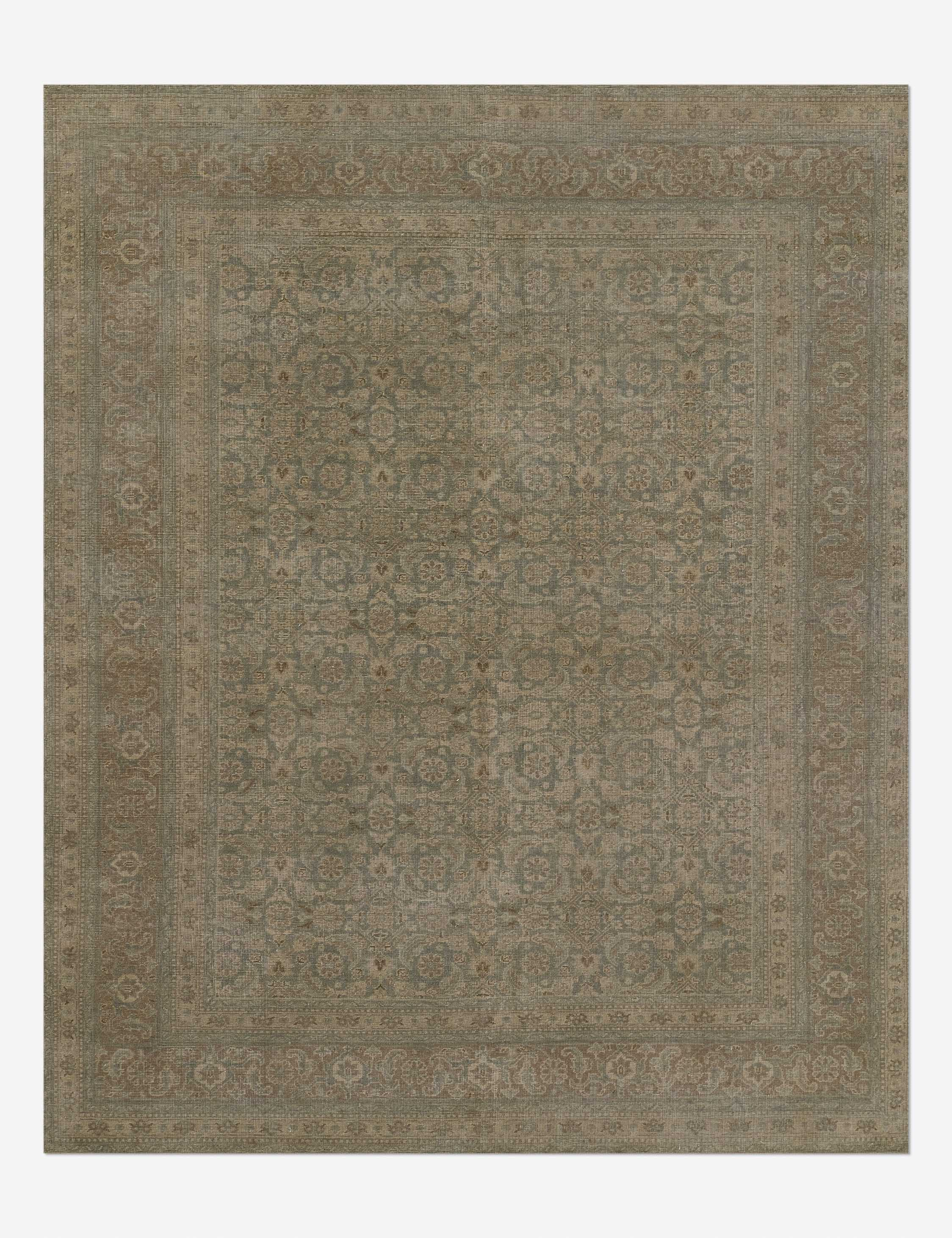Menorca Hand-Knotted Wool Rug by Pure Salt x Momeni - Blue / 10' x 14'