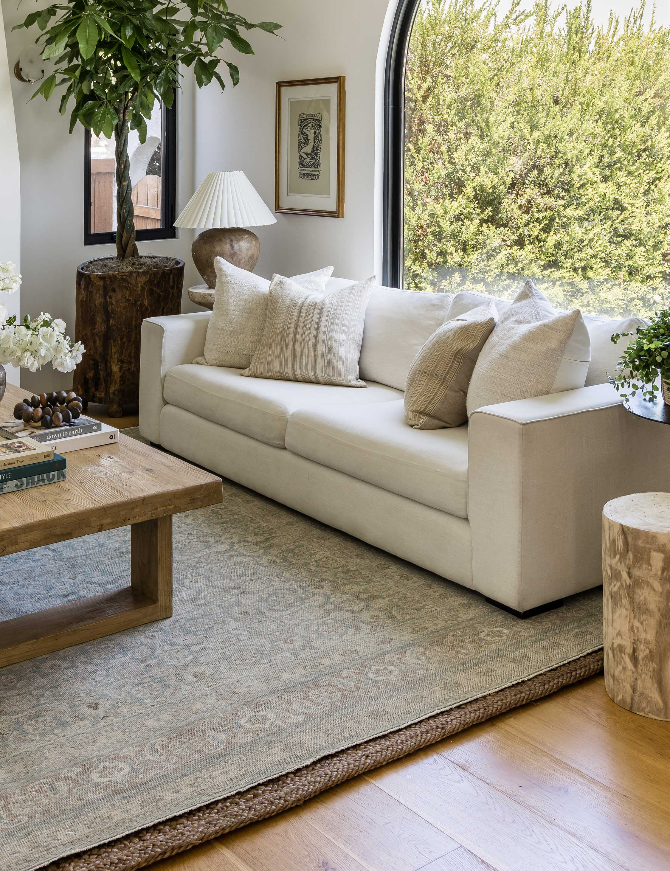 Menorca Hand-Knotted Wool Rug by Pure Salt x Momeni - Blue / 10' x 14'