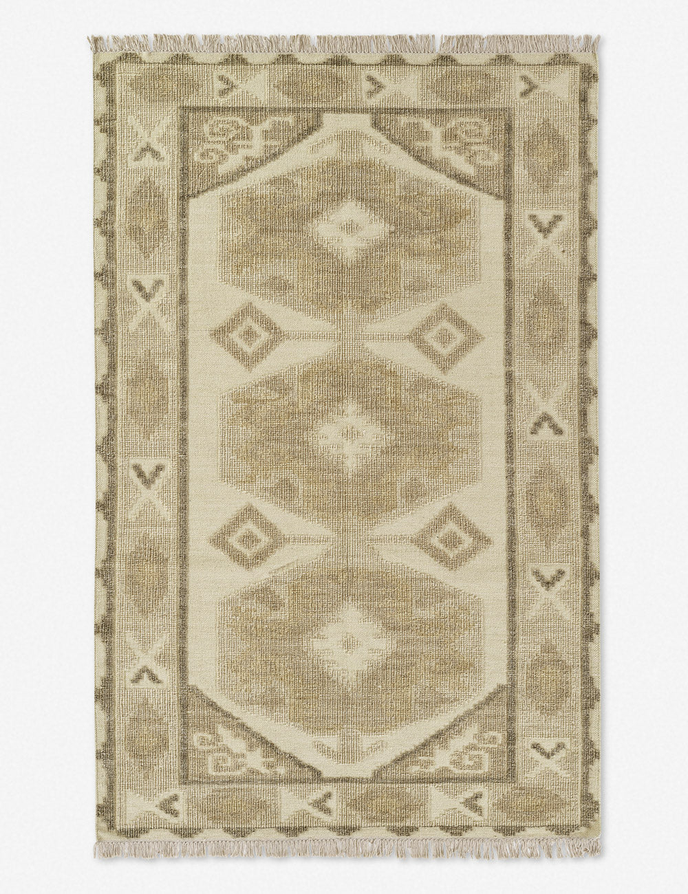 Minerva Handwoven Wool Rug - 5' x 8'