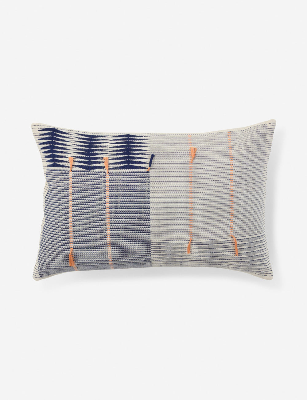 Narola Pillow - Blue / 16" x 24" / Down