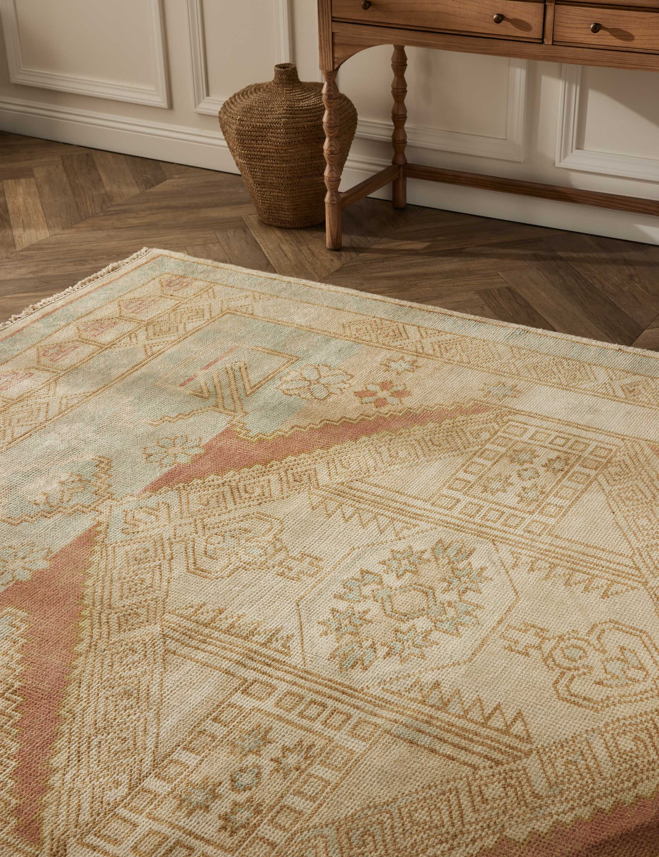 Alexa Hand-Knotted Wool-Blend Rug - 2' x 3'