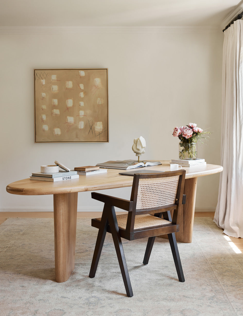 Saratoga Dining Table - Natural