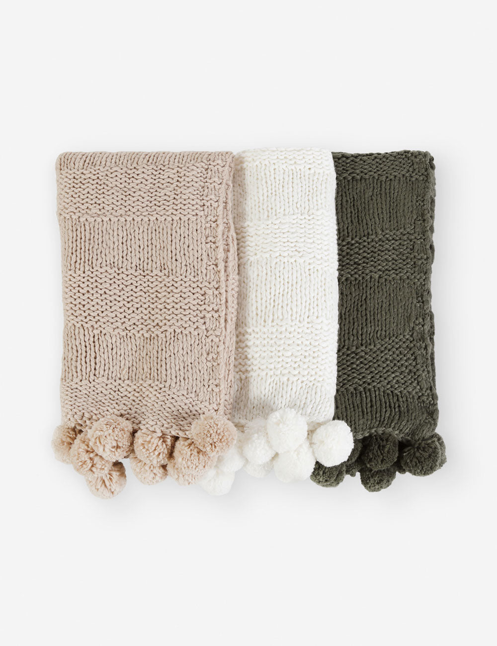 Oulu Throw by Pom Pom At Home - Forest