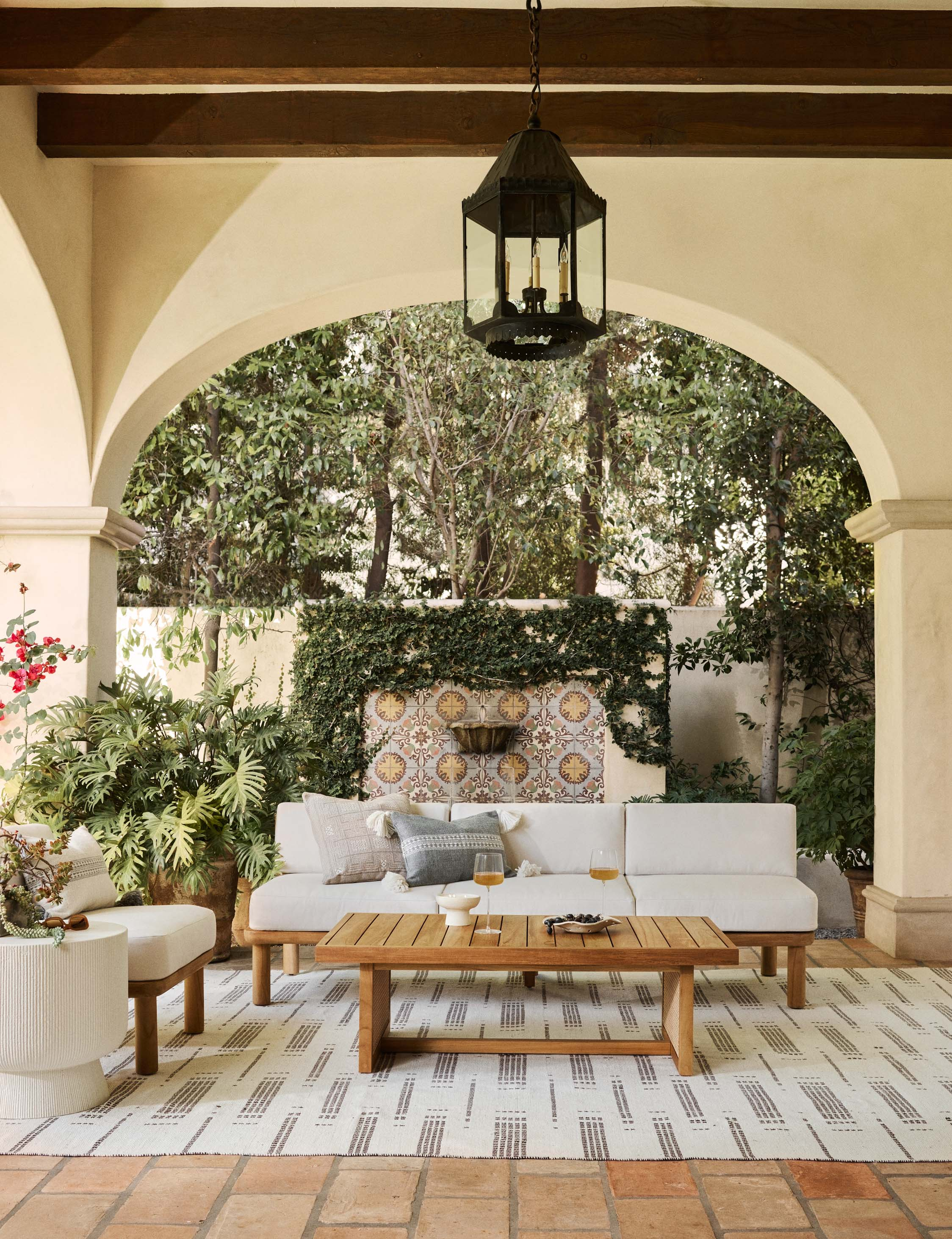 Anson Indoor / Outdoor Coffee Table - Natural