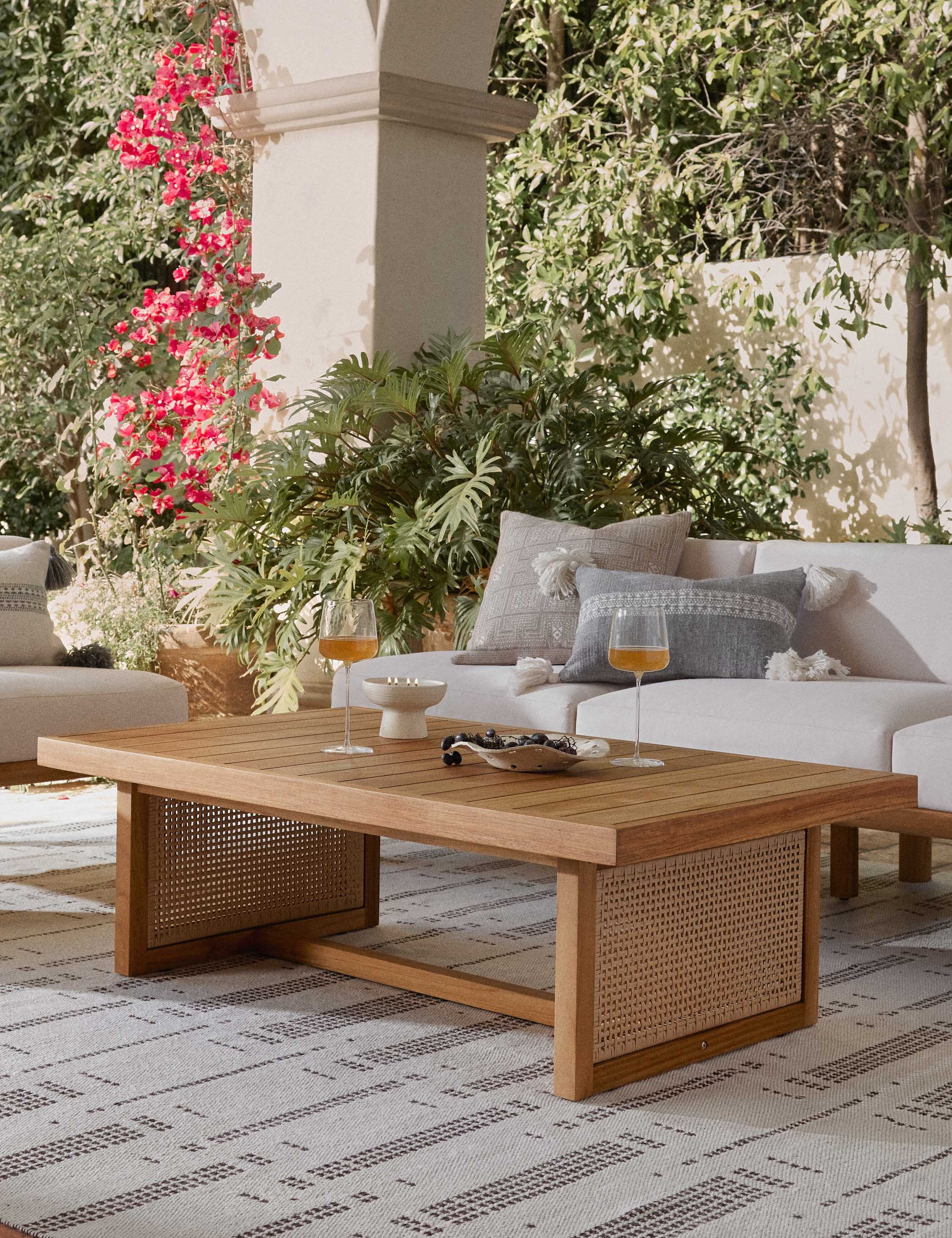 Anson Indoor / Outdoor Coffee Table - Natural