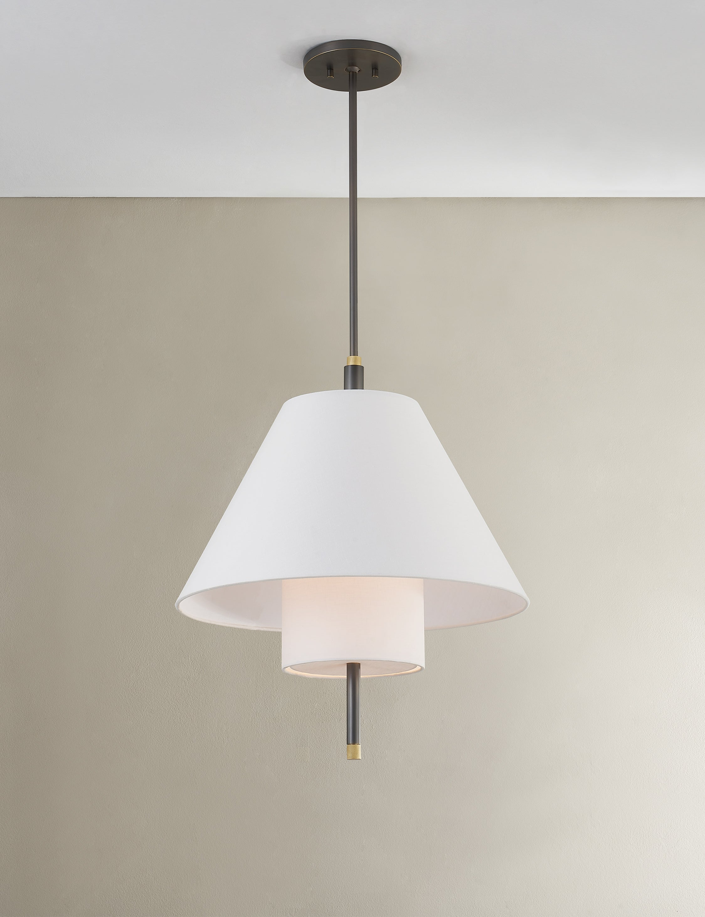Ibsen Pendant Light - Black / 20" Dia
