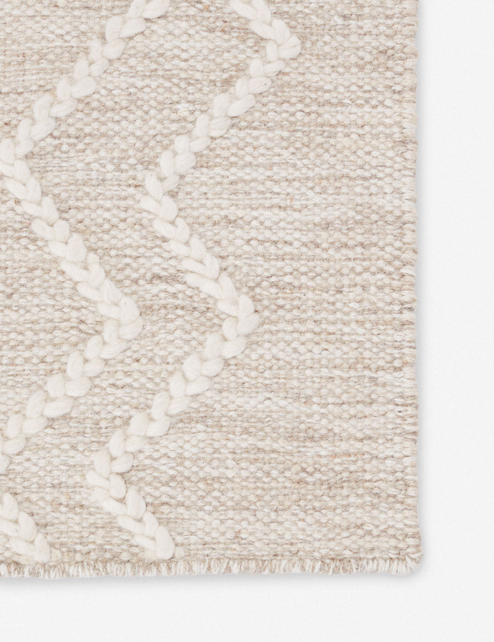 Iefan Handwoven Wool-Blend Rug - 5' x 8'