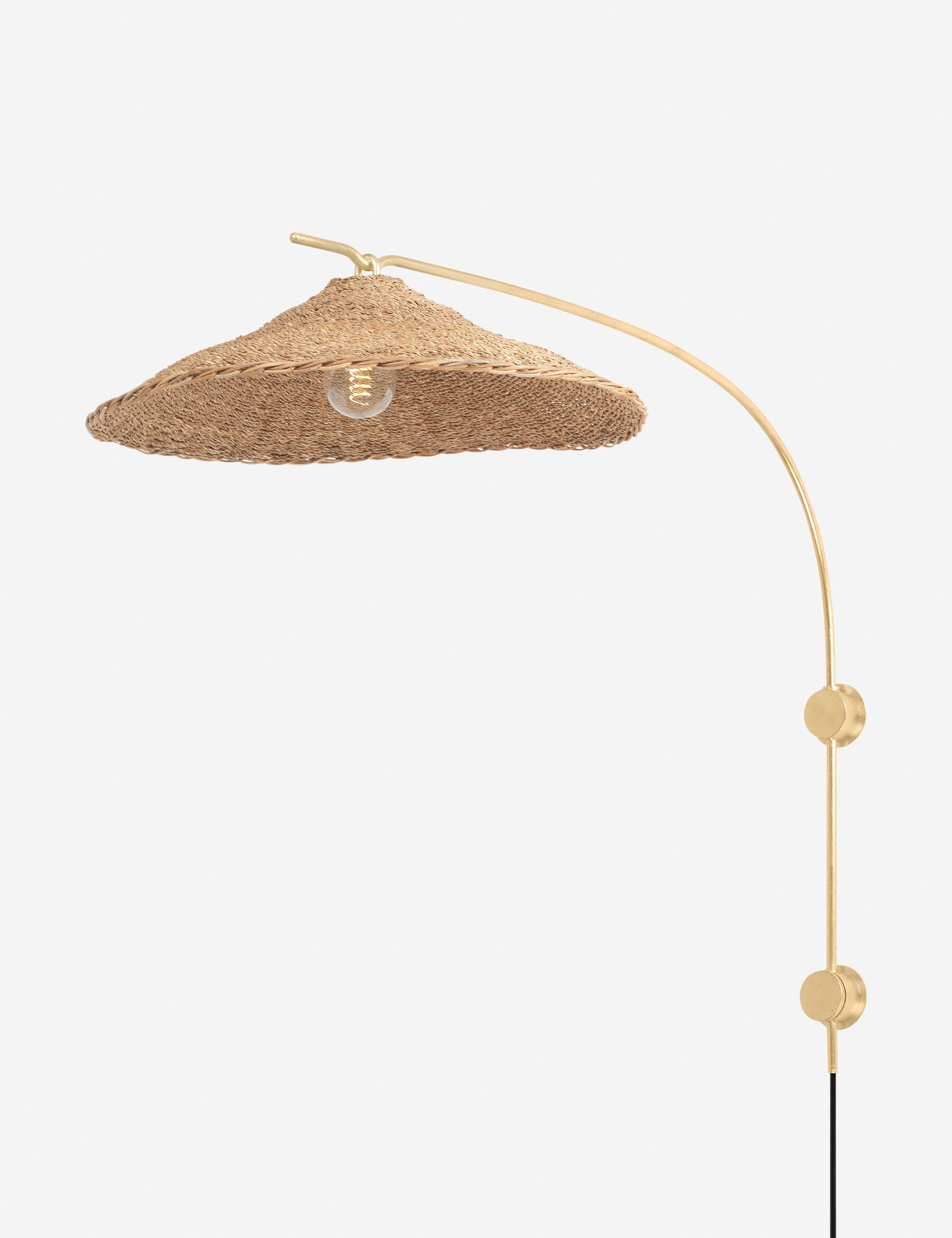 Nura Plug-In Sconce - Natural